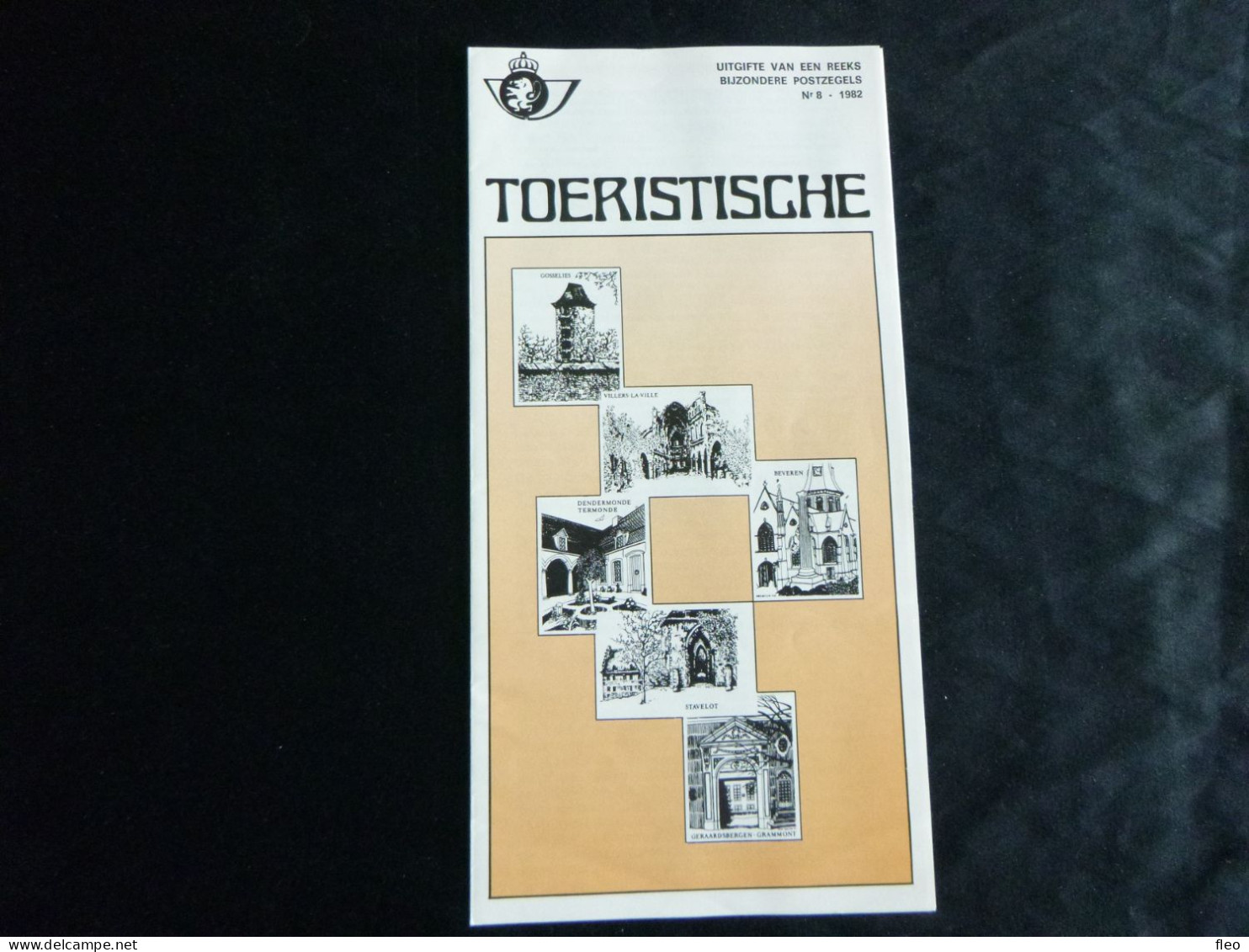 1982 2054/2059 PF NL. HEEL MOOI ! Zegel Met Eerste Dag Stempel : TOERISTISCHE - Postkantoorfolders