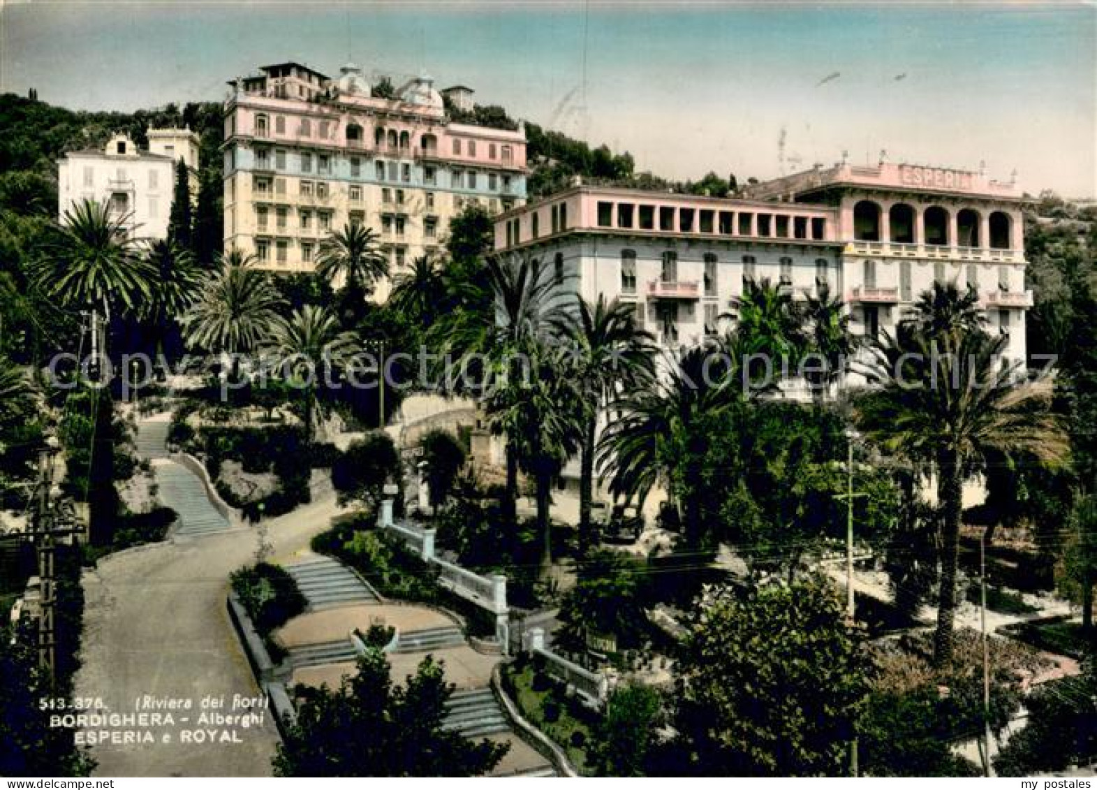 73778659 Bordighera IT Alberghi Esperia E Royal  - Sonstige & Ohne Zuordnung