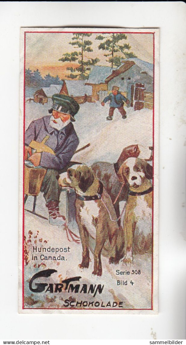 Gartmann Die Post Hundepost In Canada   Serie 508 #4 Von 1917 - Andere & Zonder Classificatie