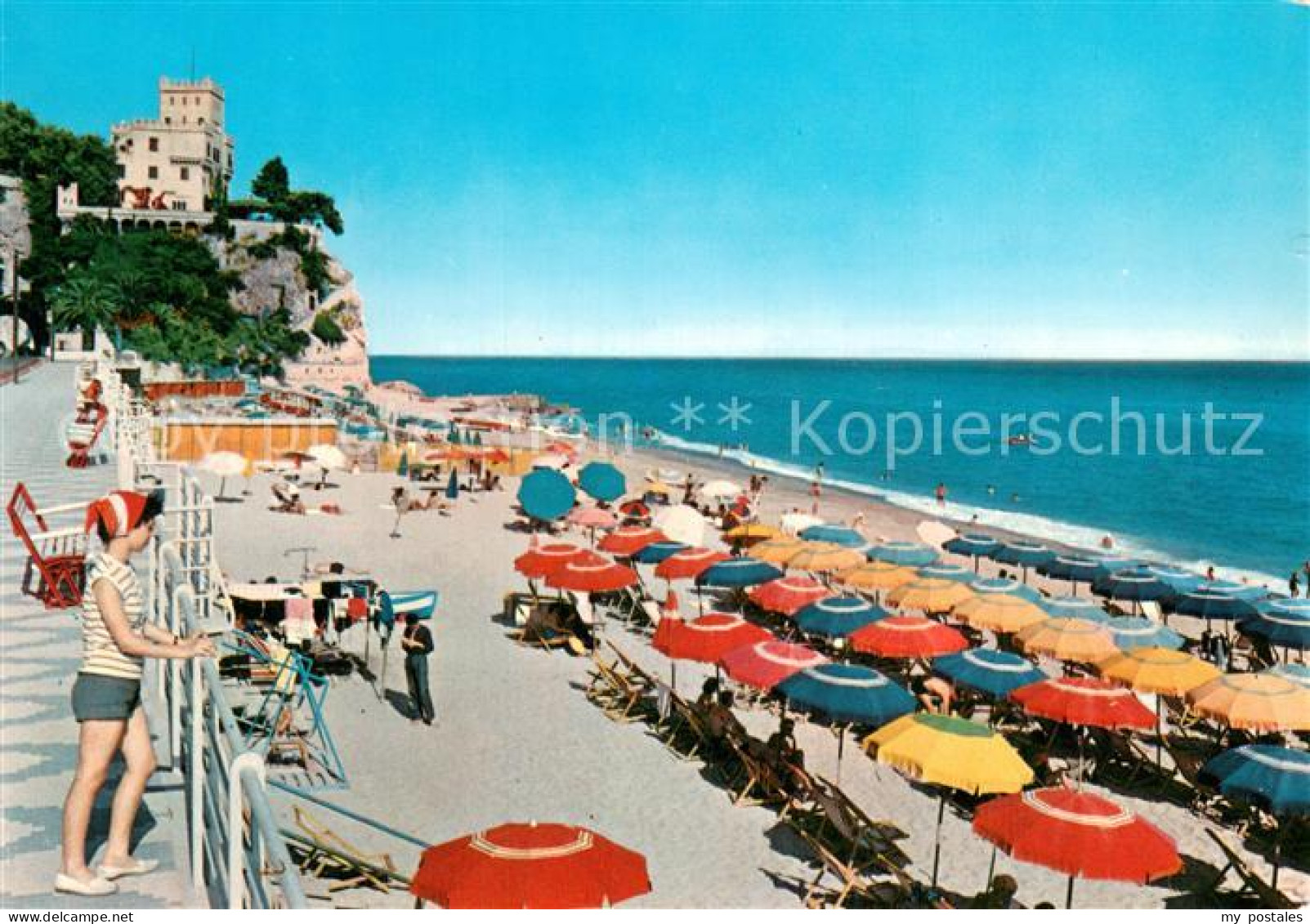 73778655 Finale Ligure IT Bagni Serrenval Strand Promenade  - Sonstige & Ohne Zuordnung