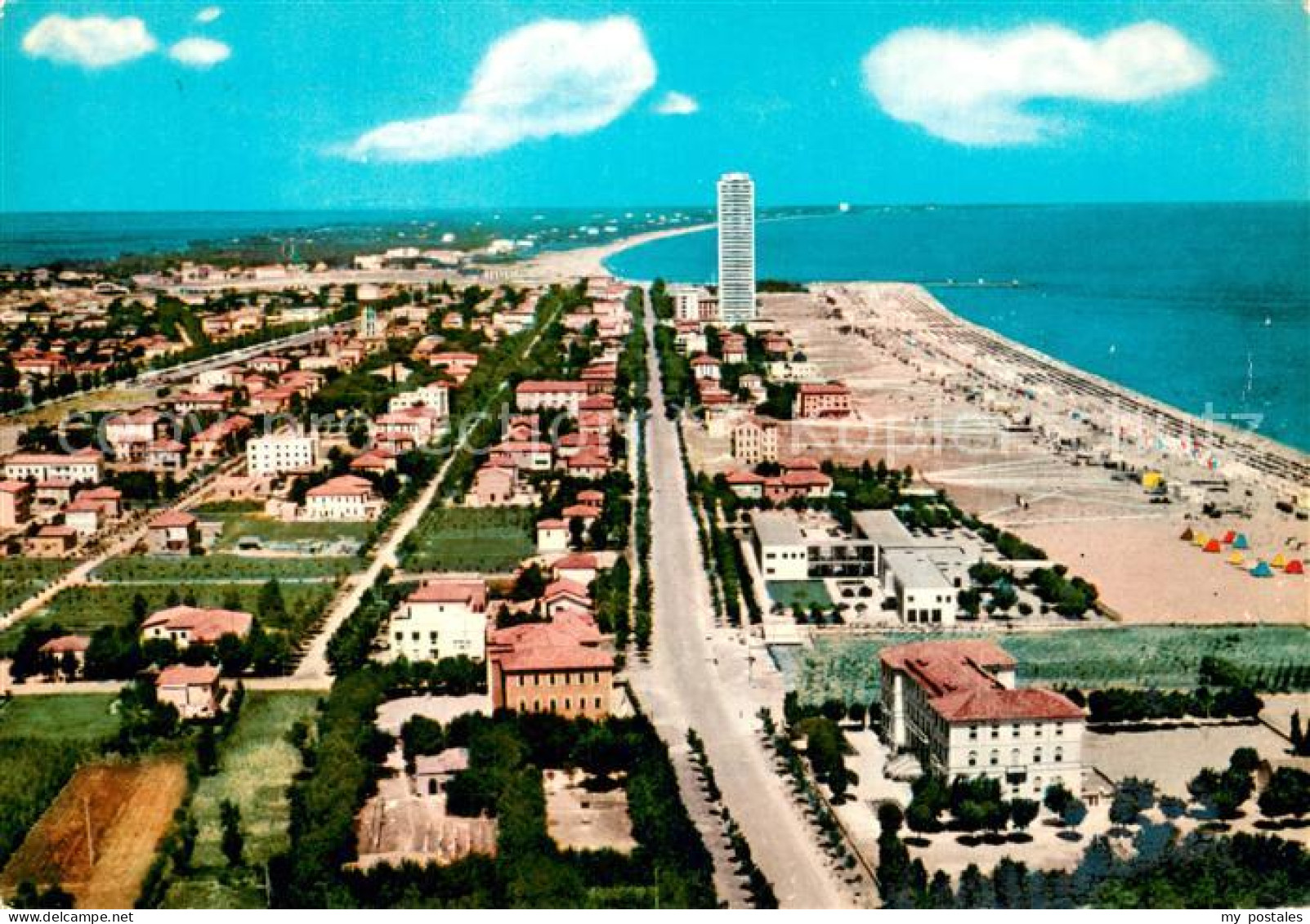 73778654 Cesenatico IT Veduta Aerea Della Spiaggia  - Sonstige & Ohne Zuordnung