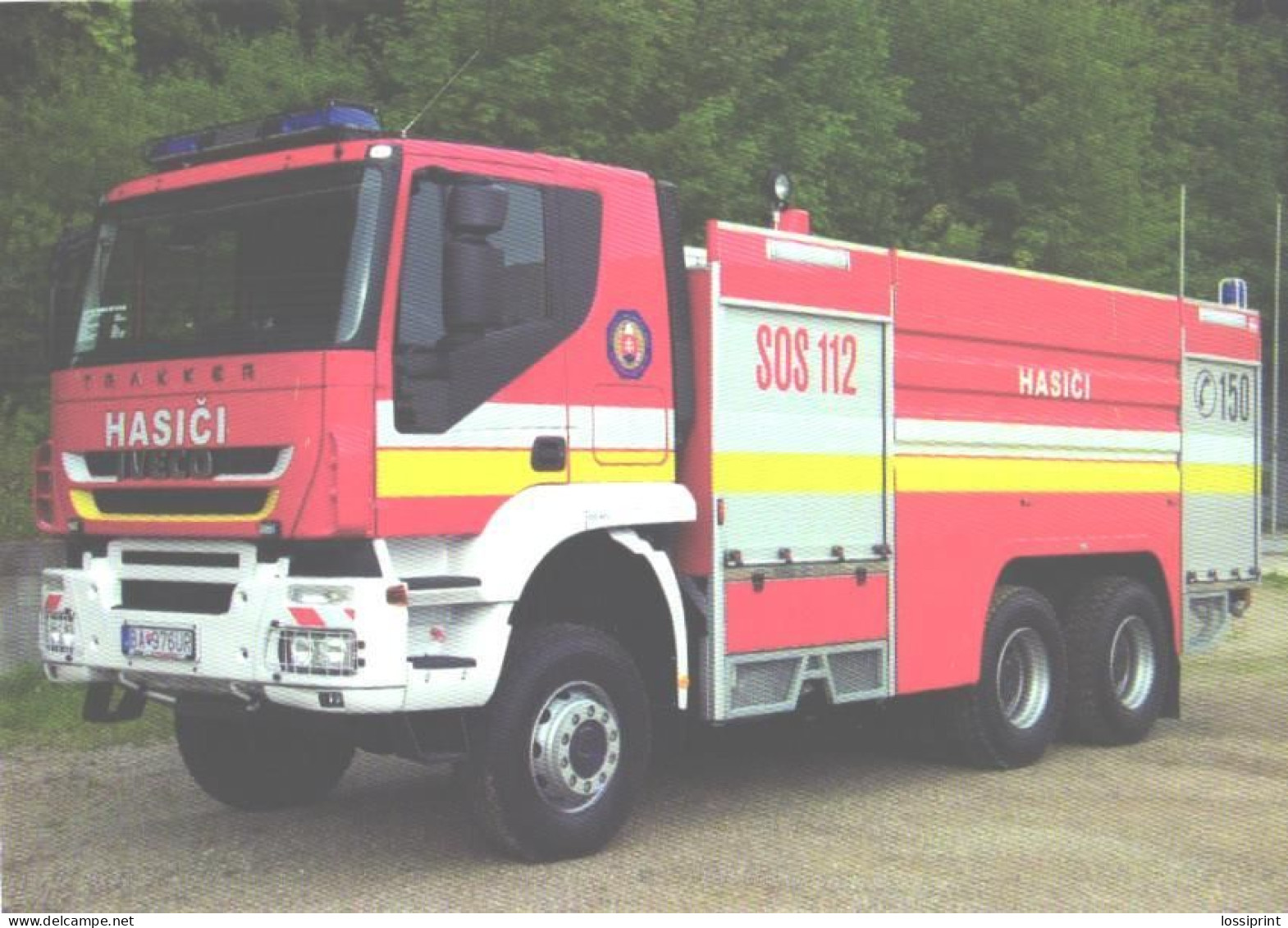 Fire Engine CAS 30 Iveco Trakker AT 260 T 45 W 6x6 - Transporter & LKW