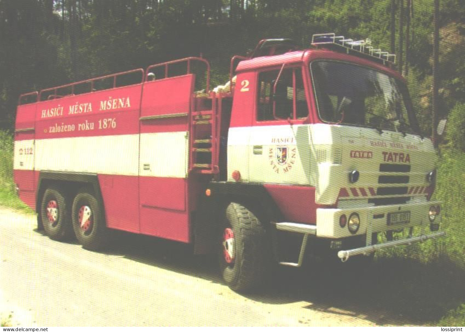 Fire Engine CAS 32 Tatra 815 - Vrachtwagens En LGV