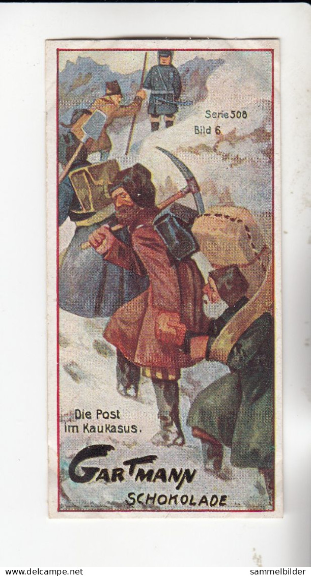 Gartmann Die Post  Post Im Kaukasus     Serie 508 #6 Von 1917 - Altri & Non Classificati