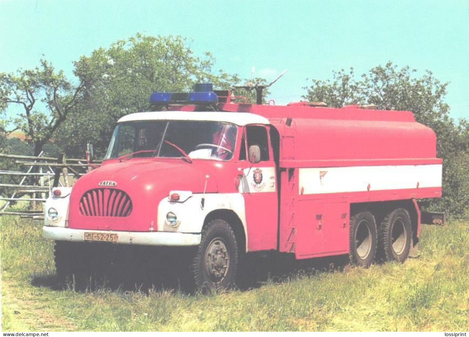 Fire Engine CAS 32 Tatra 138 - Camión & Camioneta