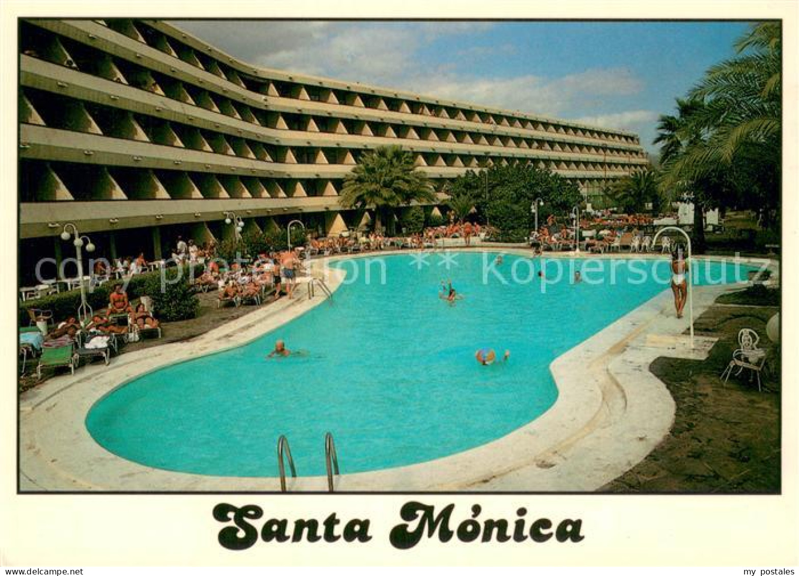 73778600 Playa Del Ingles Gran Canaria ES Apartamentos Santa Monica Swimming Poo - Sonstige & Ohne Zuordnung