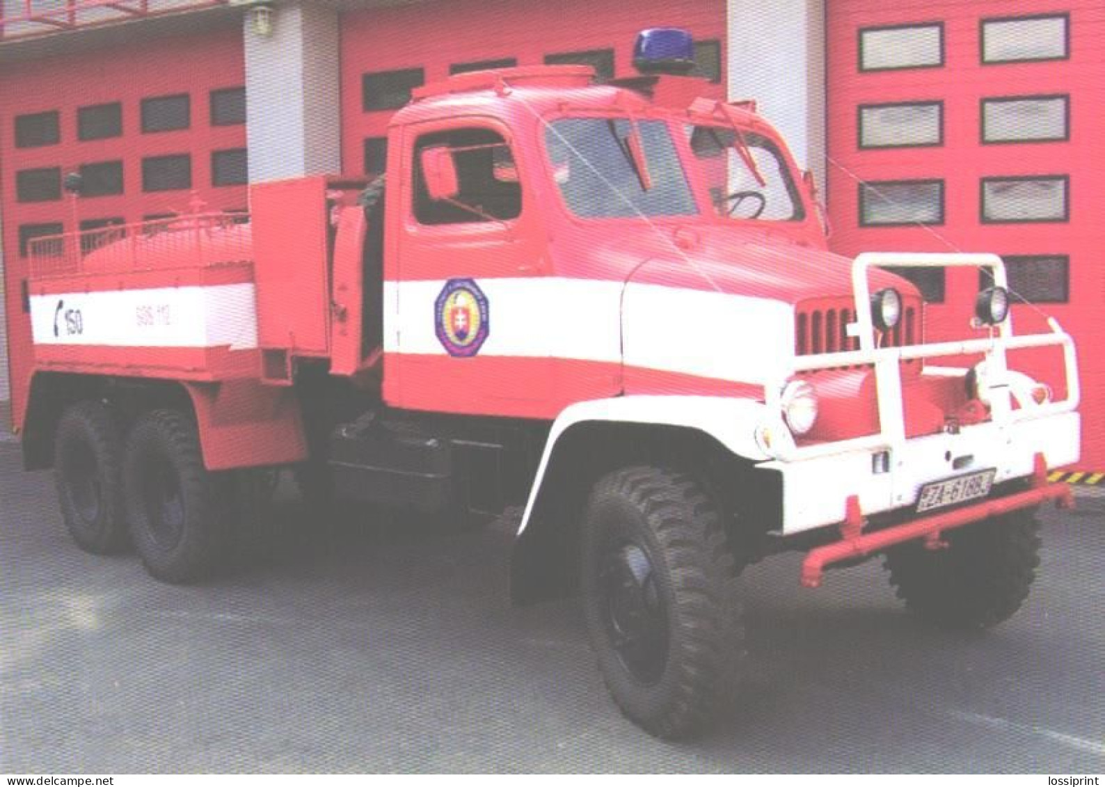 Fire Engine ASC 16 Praga V3S - Camions & Poids Lourds