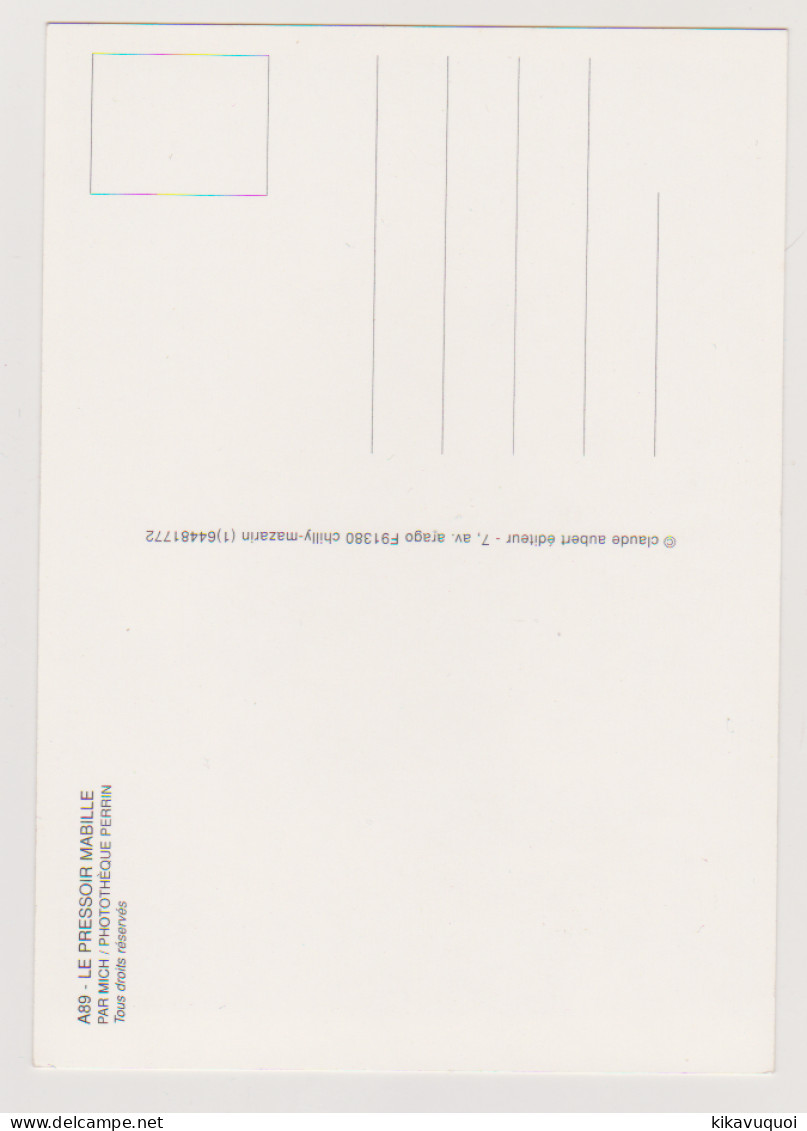 LE PRESSOIR MABILLE - PUBLICITE - CARTE POSTALE 10 X 15 CM - Advertising