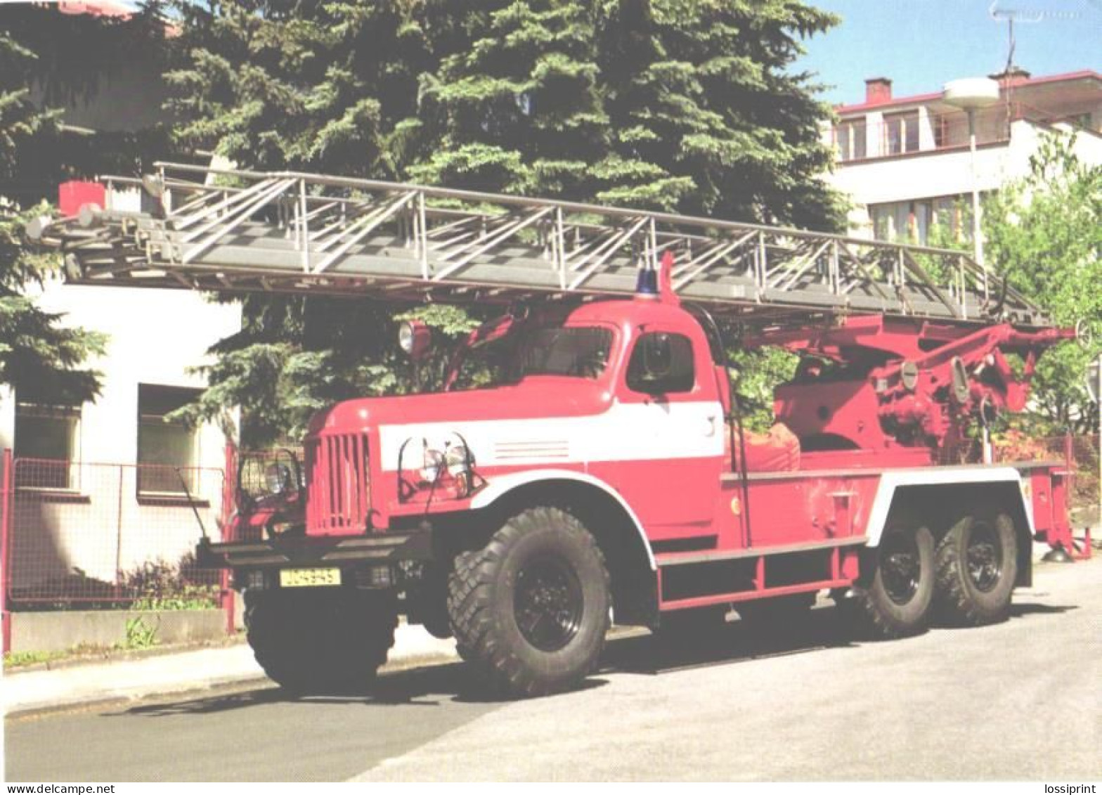 Fire Engine AZ 30 - ZIL 157 - Vrachtwagens En LGV