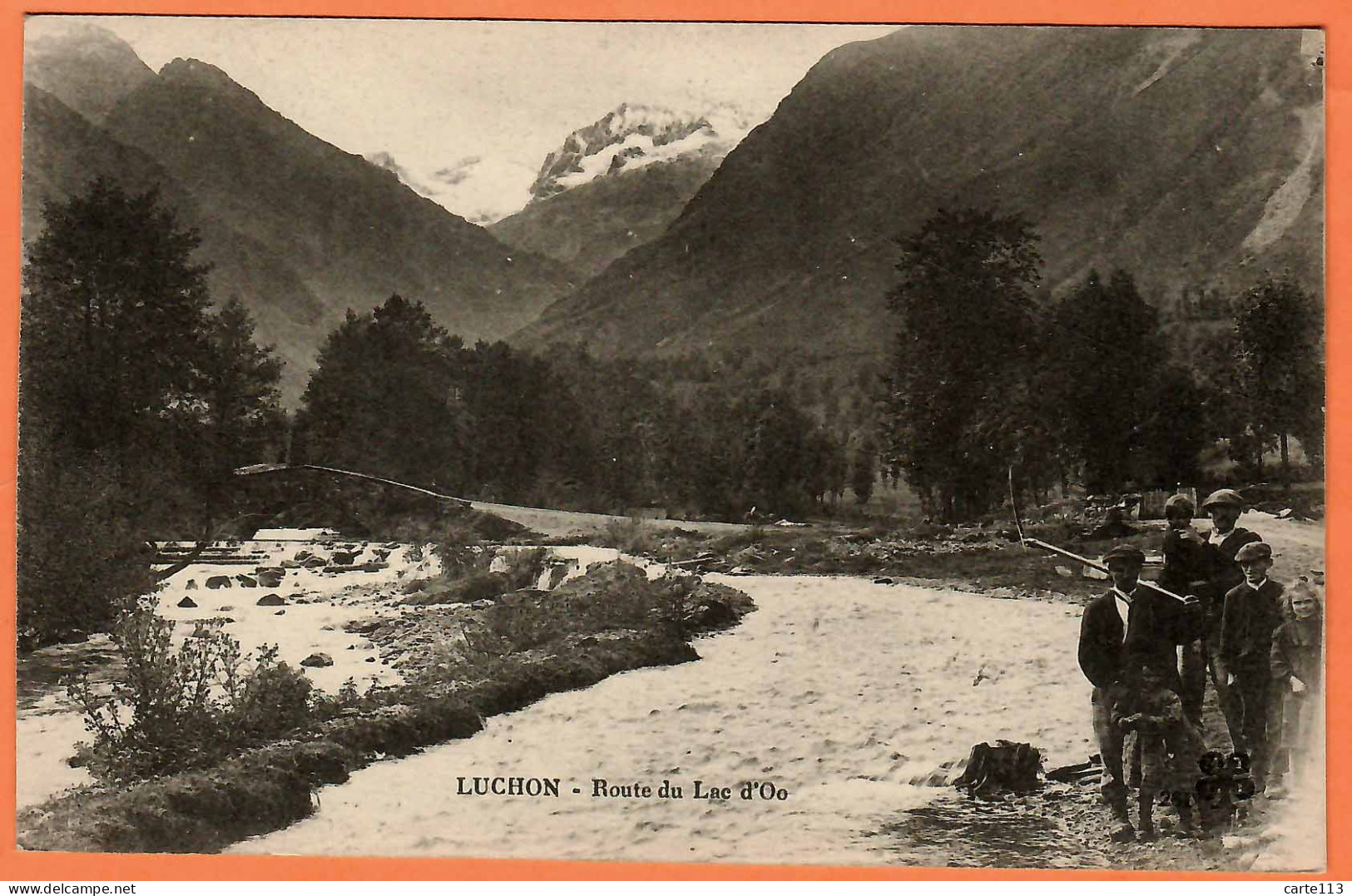 31 - B35169CPA - LUCHON - Route Du Lac D'Oo - Très Bon état - HAUTE-GARONNE - Luchon