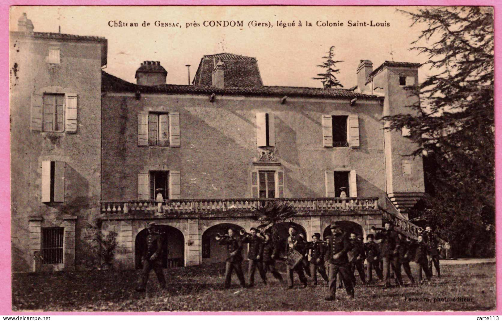 32 - B35138CPA - GENSAC - CONDOM - Château - Colonie Saint Louis. - Très Bon état - GERS - Other & Unclassified