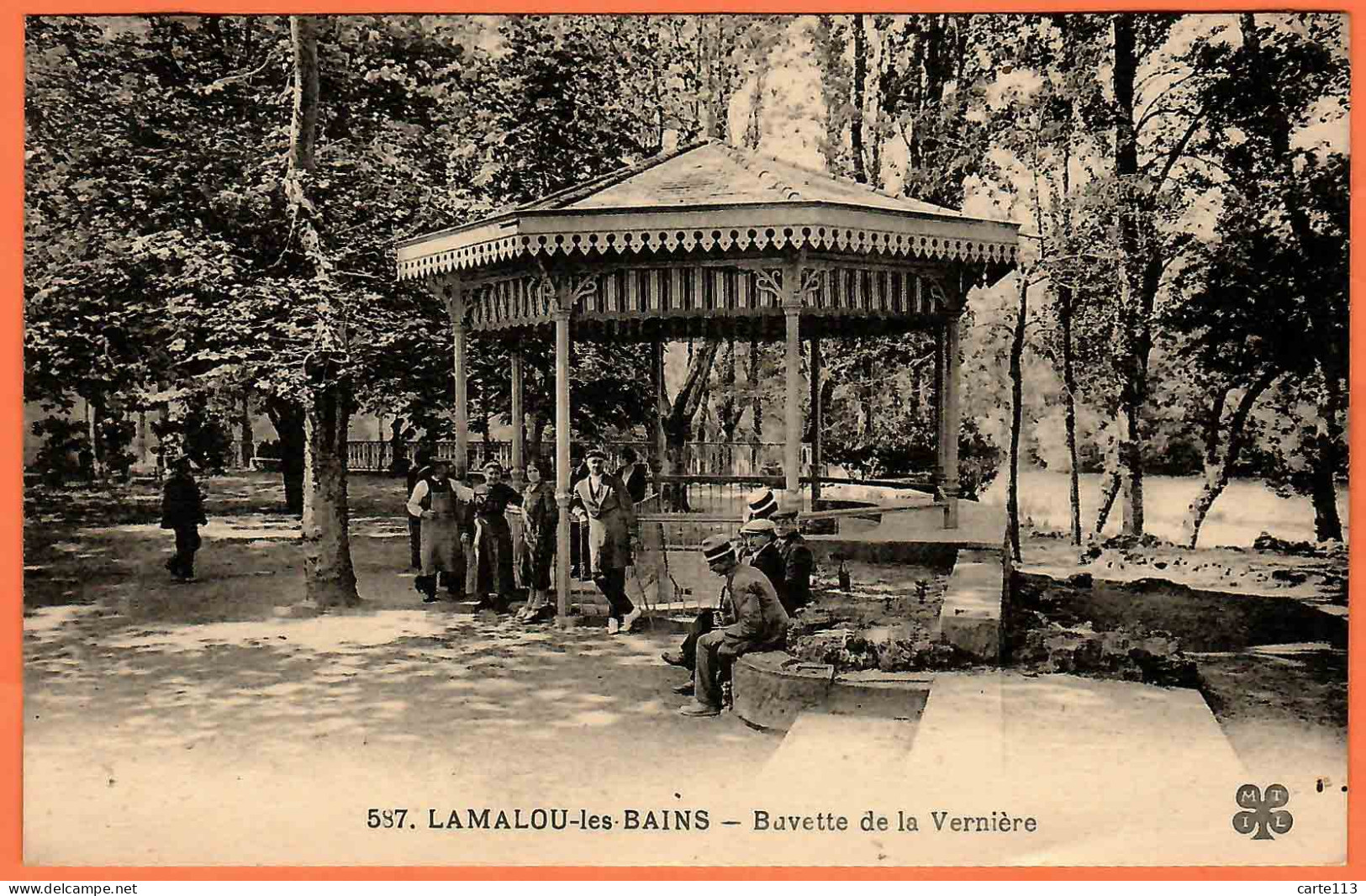34 - B35143CPA - LAMALOU LES BAINS - Buvette De La Verniere - Très Bon état - HERAULT - Lamalou Les Bains