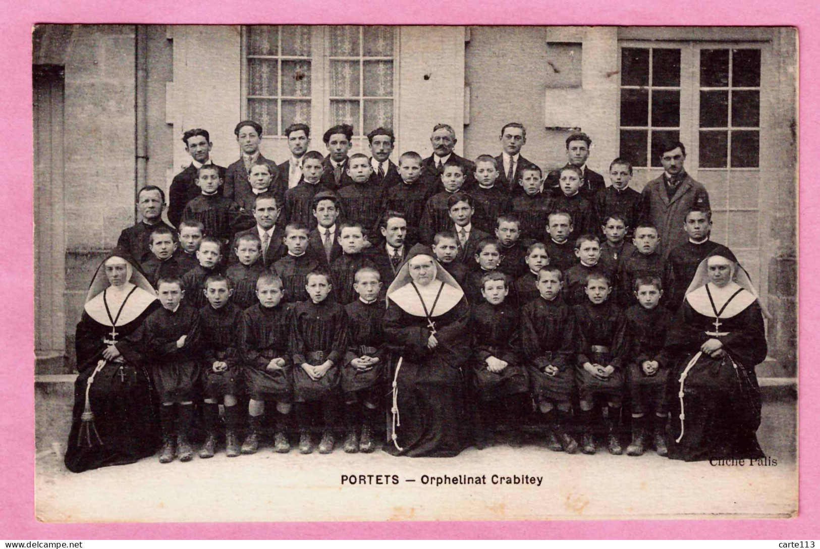 33 - B35141CPA - PORTETS - Orphelinat CRABITEY - Très Bon état - GIRONDE - Autres & Non Classés