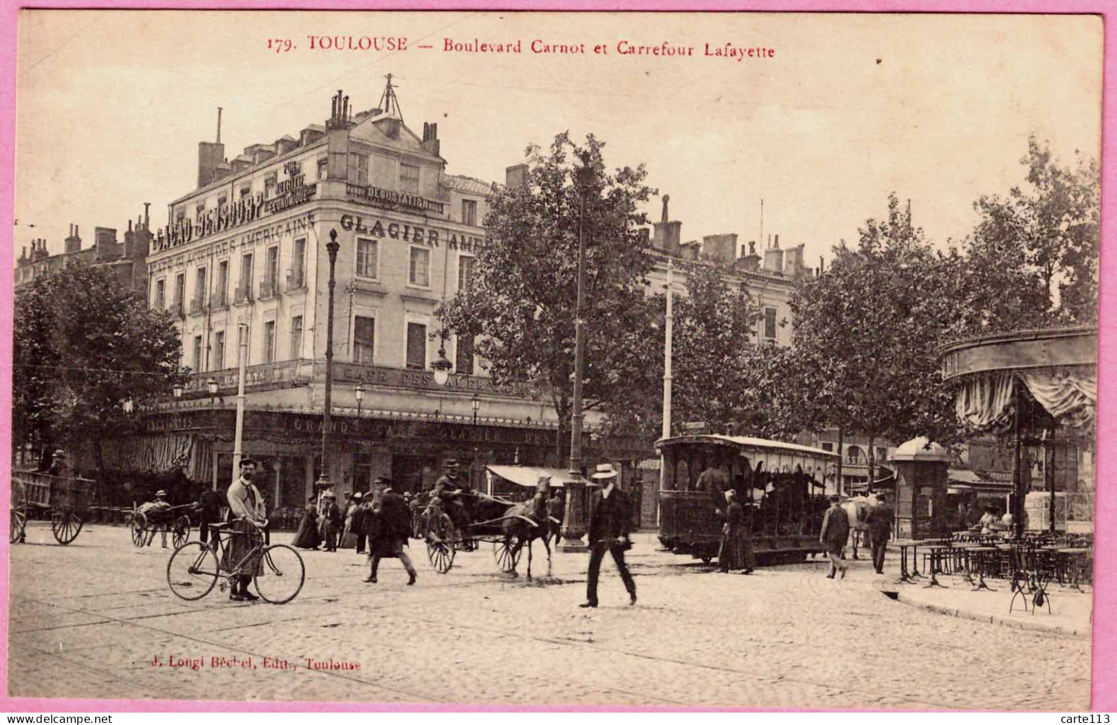 31 - B35118CPA - TOULOUSE - Boulevard Carnot Et Carrefour Lafayette - Très Bon état - HAUTE-GARONNE - Toulouse