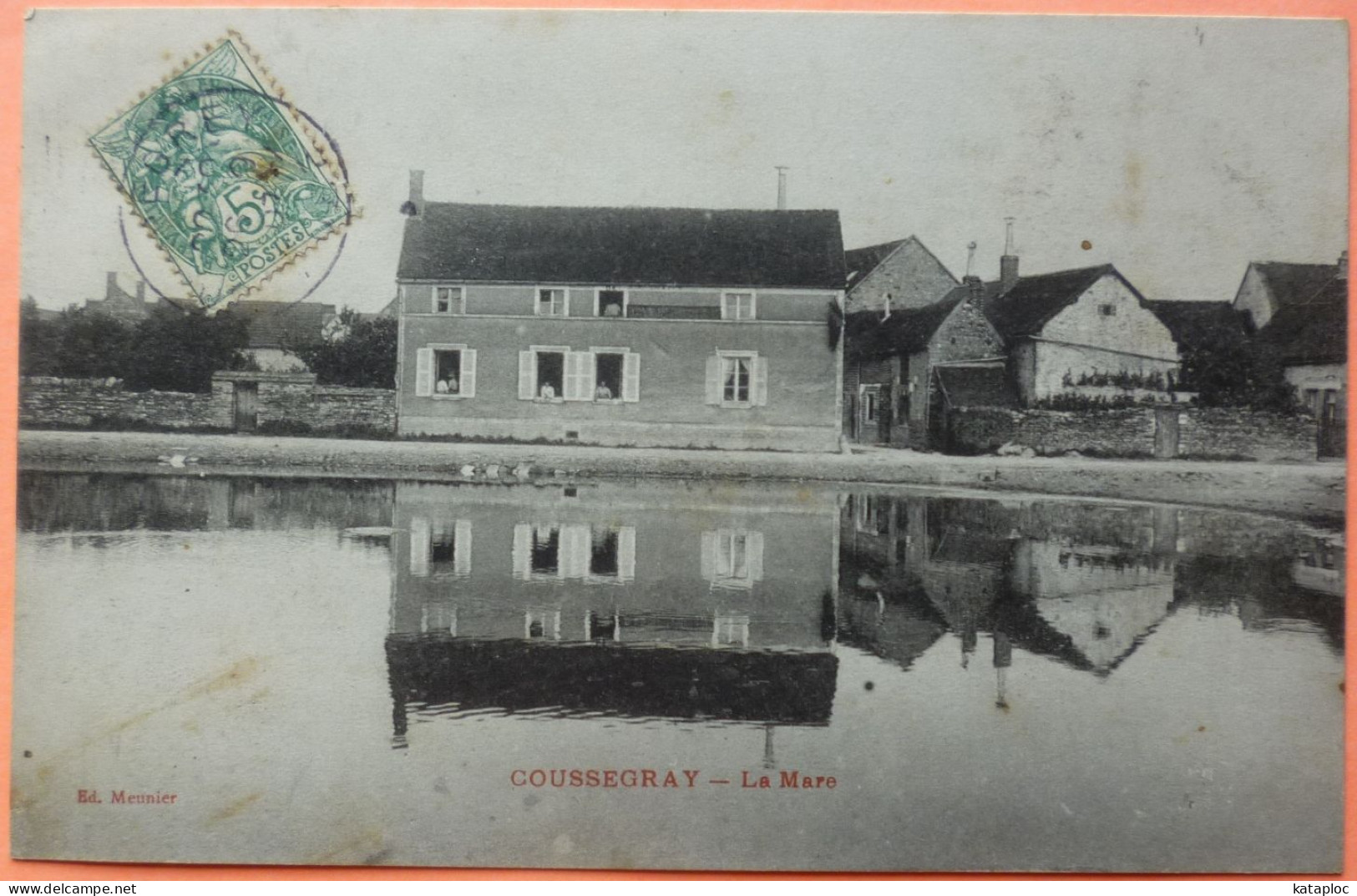 CARTE COUSSEGRAY ( COUSSEGREY ) - 10 - LA MARE -2 SCANS-16 - Other & Unclassified