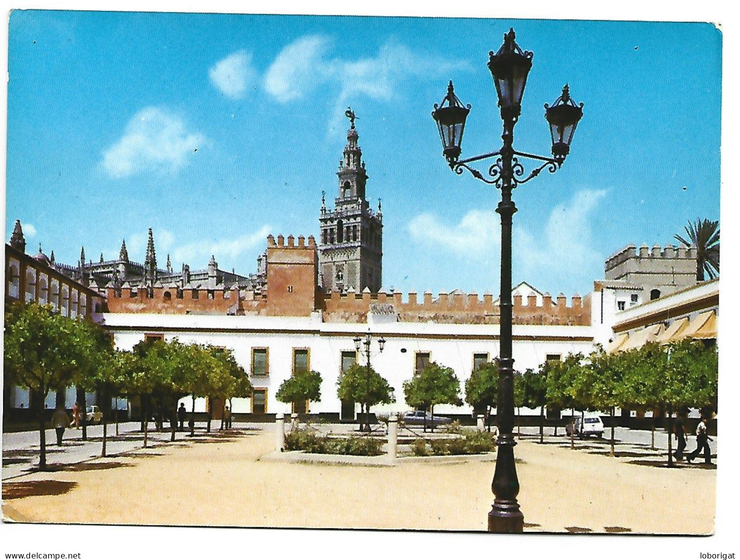 EL ALCAZAR, PATIO BANDERAS / THE CASTLE ALCAZAR, THE COURT OF BANNERS.- SEVILLA / ANDALUCIA.- ( ESPAÑA ) - Sevilla