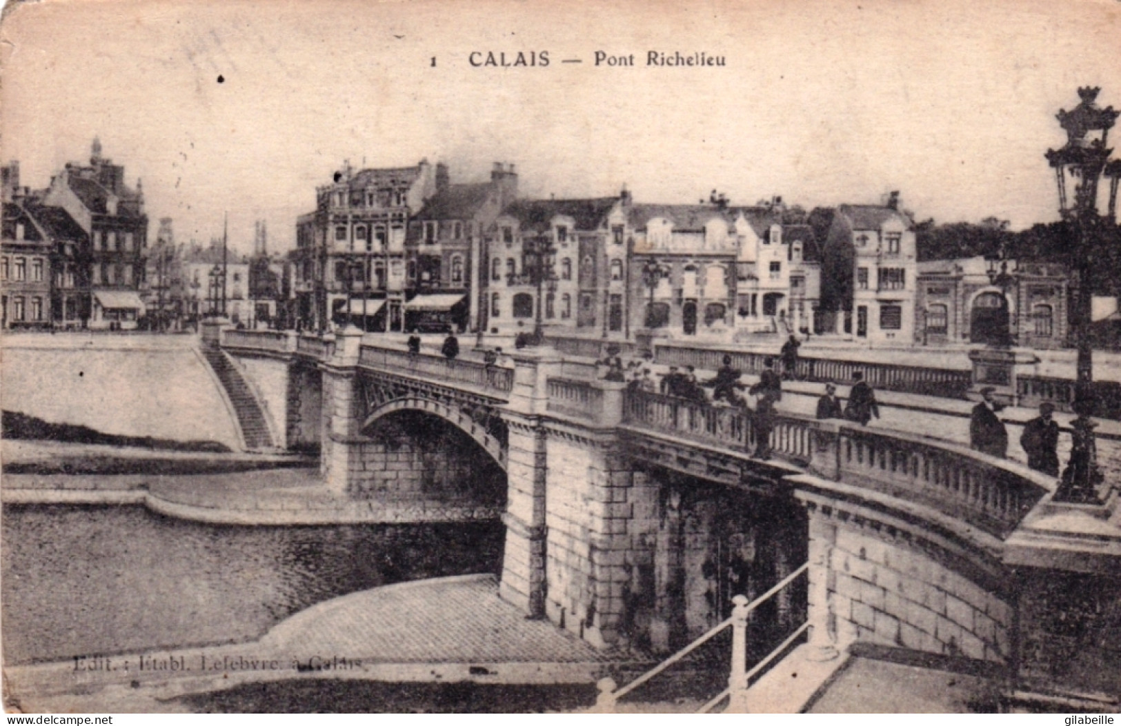 62 - Pas De Calais -  CALAIS -  Pont Richelieu - Calais