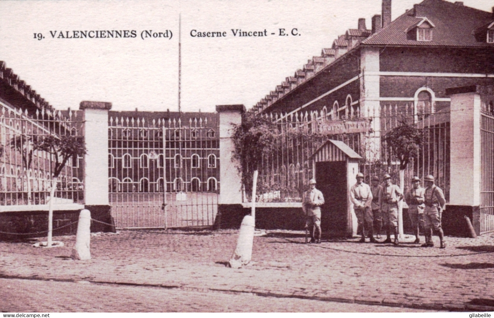 59 - VALENCIENNES -  Caserne Vincent - Valenciennes