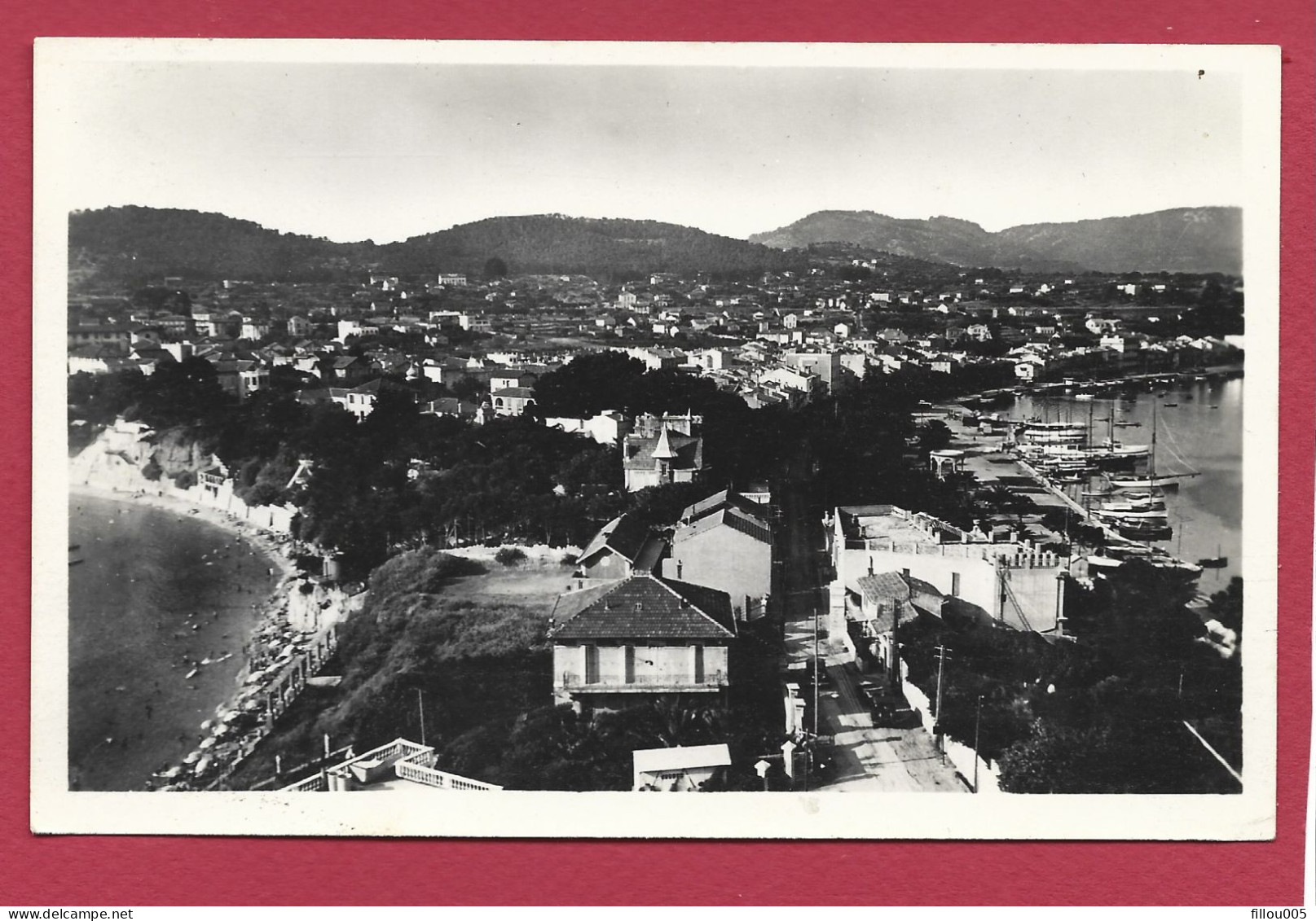 83 BANDOL ( VAR )  VUE GENERALE. LES VILLAS ET LA MER EN 1948 ..C4256 - Bandol