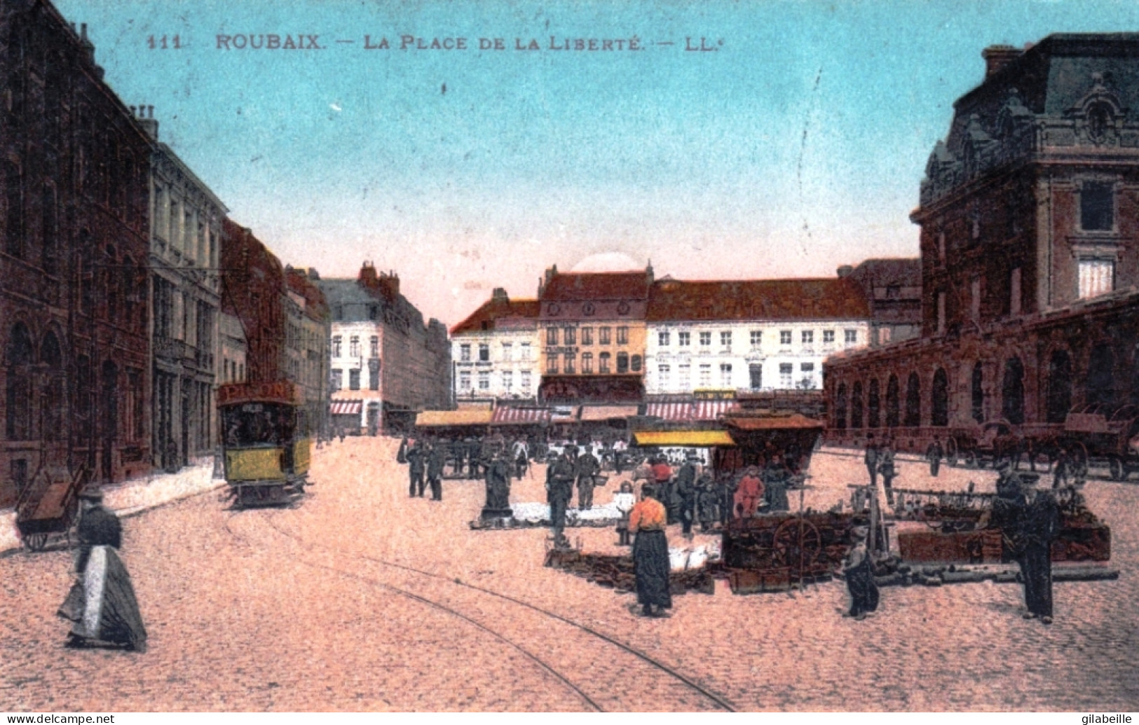 59 - ROUBAIX - La Place De La Liberté - Tramway - Roubaix