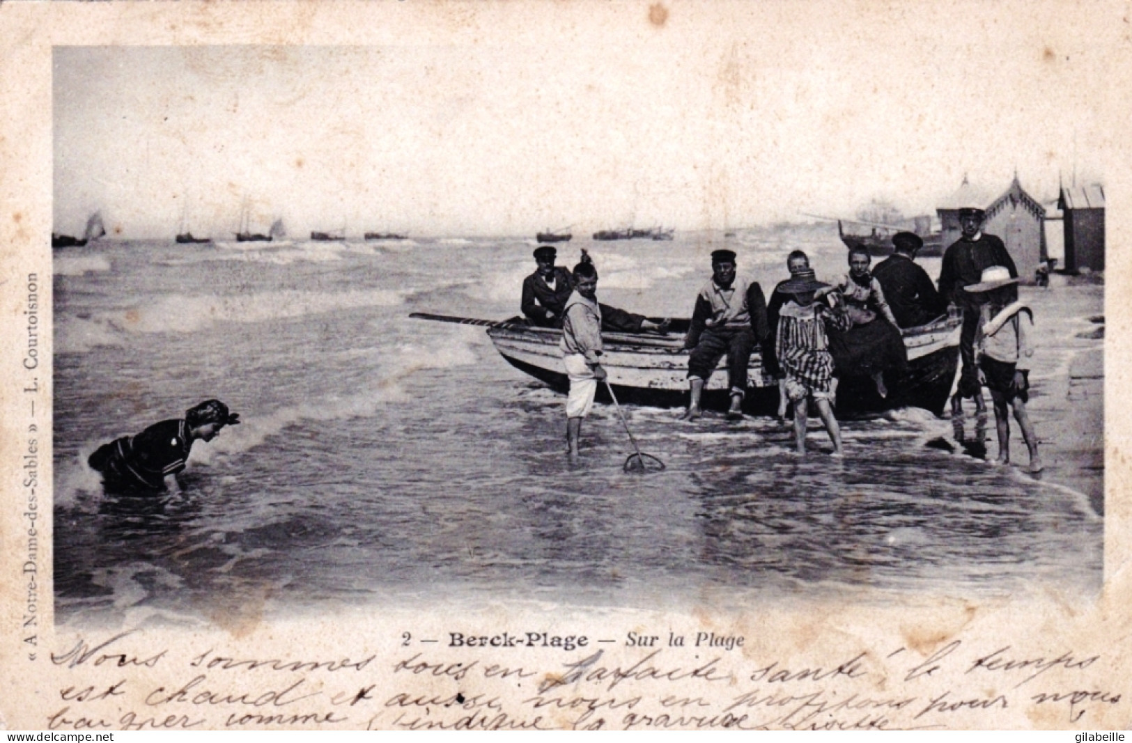 62 - Pas De Calais -  BERCK PLAGE - Sur La Plage - Berck