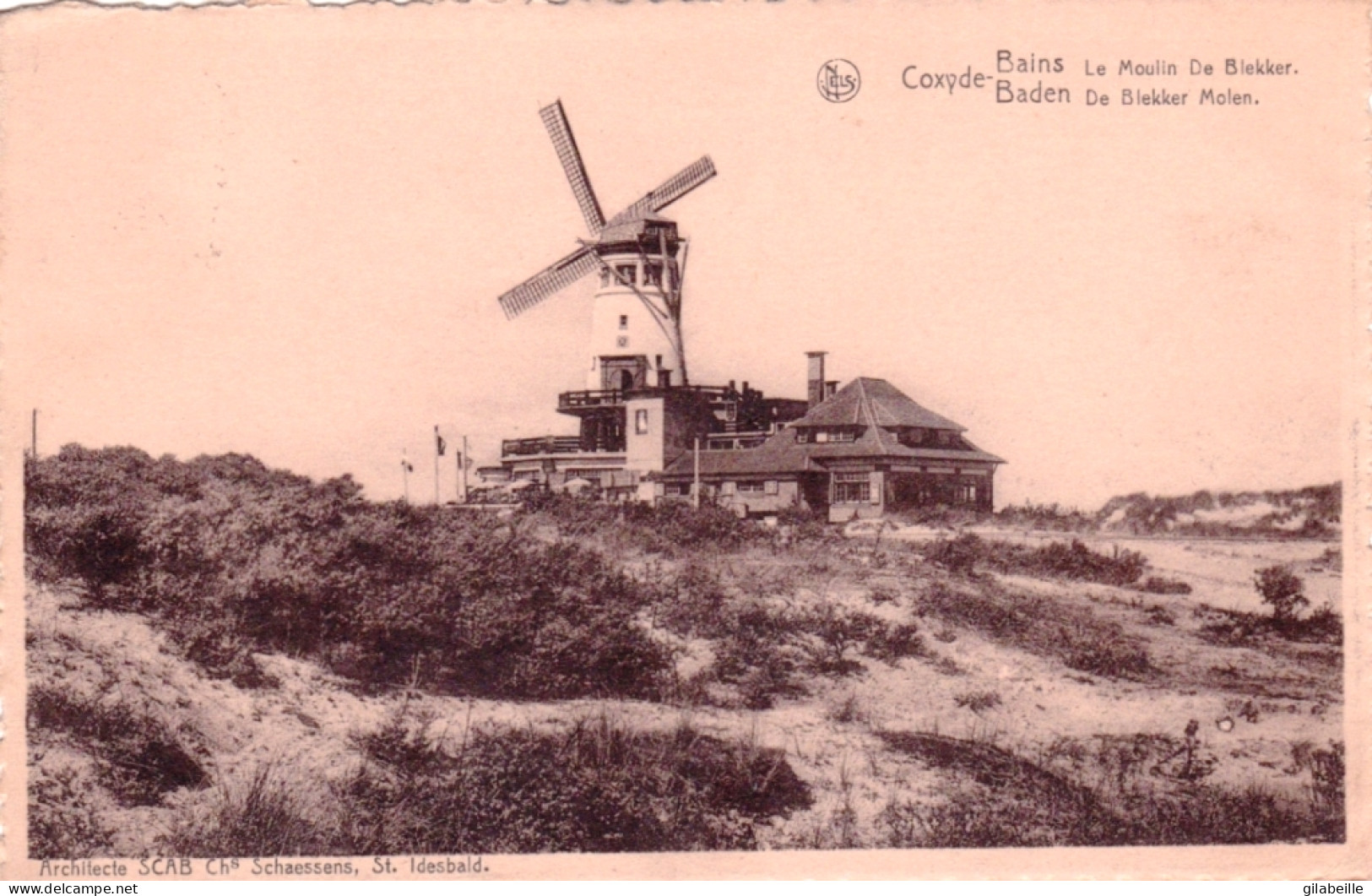 COXYDE - BAINS - KOKSIJDE - BADEN -   Le Moulin De Blekker - Koksijde