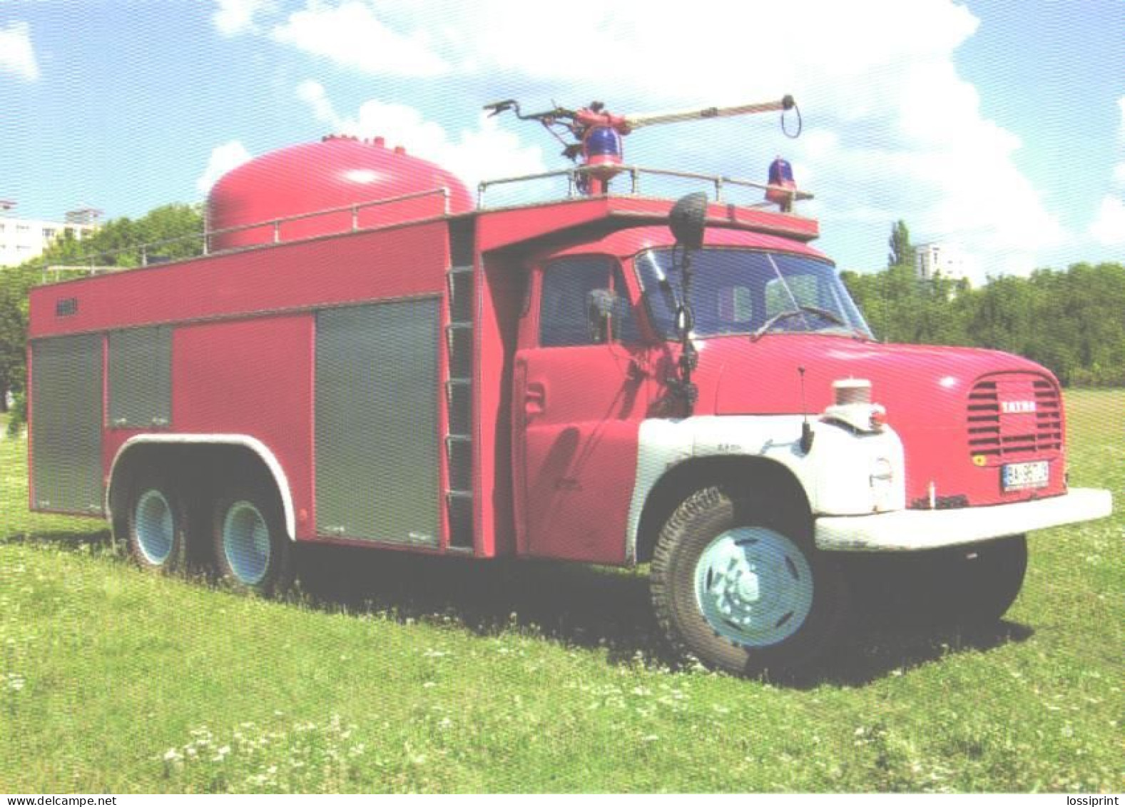 Fire Engine Tatra 148 P 6x6 - Camión & Camioneta