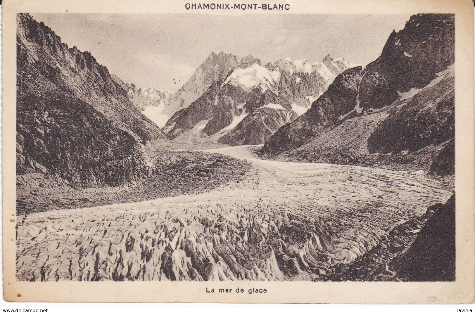 74 CHAMONIX-MONT-BLANC - La Mer De Glace - Chamonix-Mont-Blanc