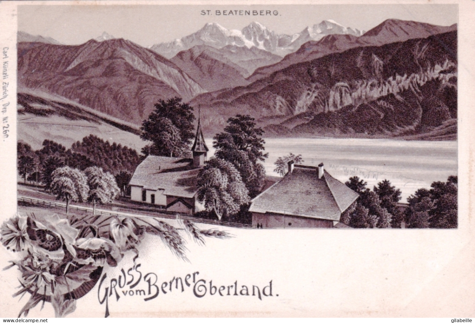 Suisse - Gruss Vom Berner Oberland - Andere & Zonder Classificatie