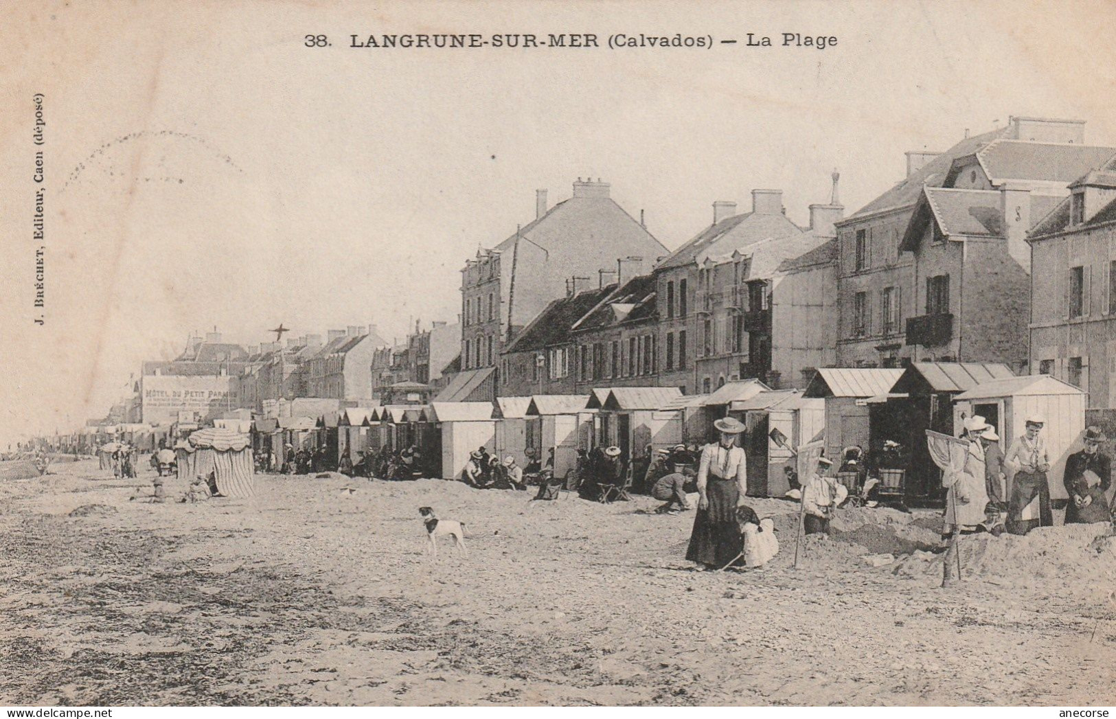 Langrune-sur-Mer La Plage ( Cabines De Plage Personnages ) - Other & Unclassified