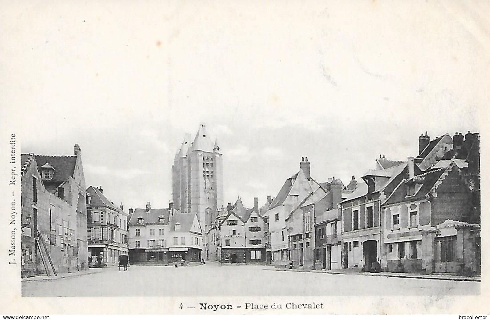 NOYON ( 60 ) - Place Du Chevalet - Noyon