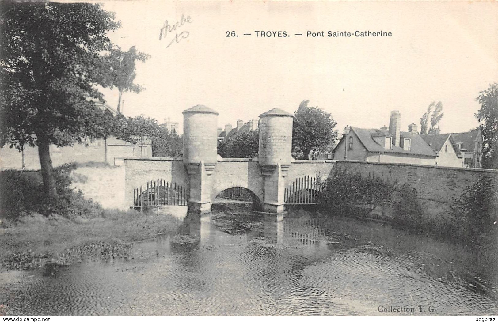 TROYES    PONT STE CATHERINE - Troyes