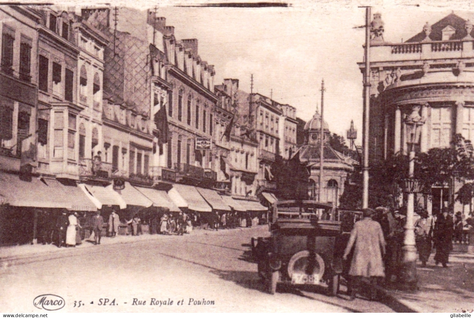 Liege - SPA - Rue Royale Et Pouhon - Spa