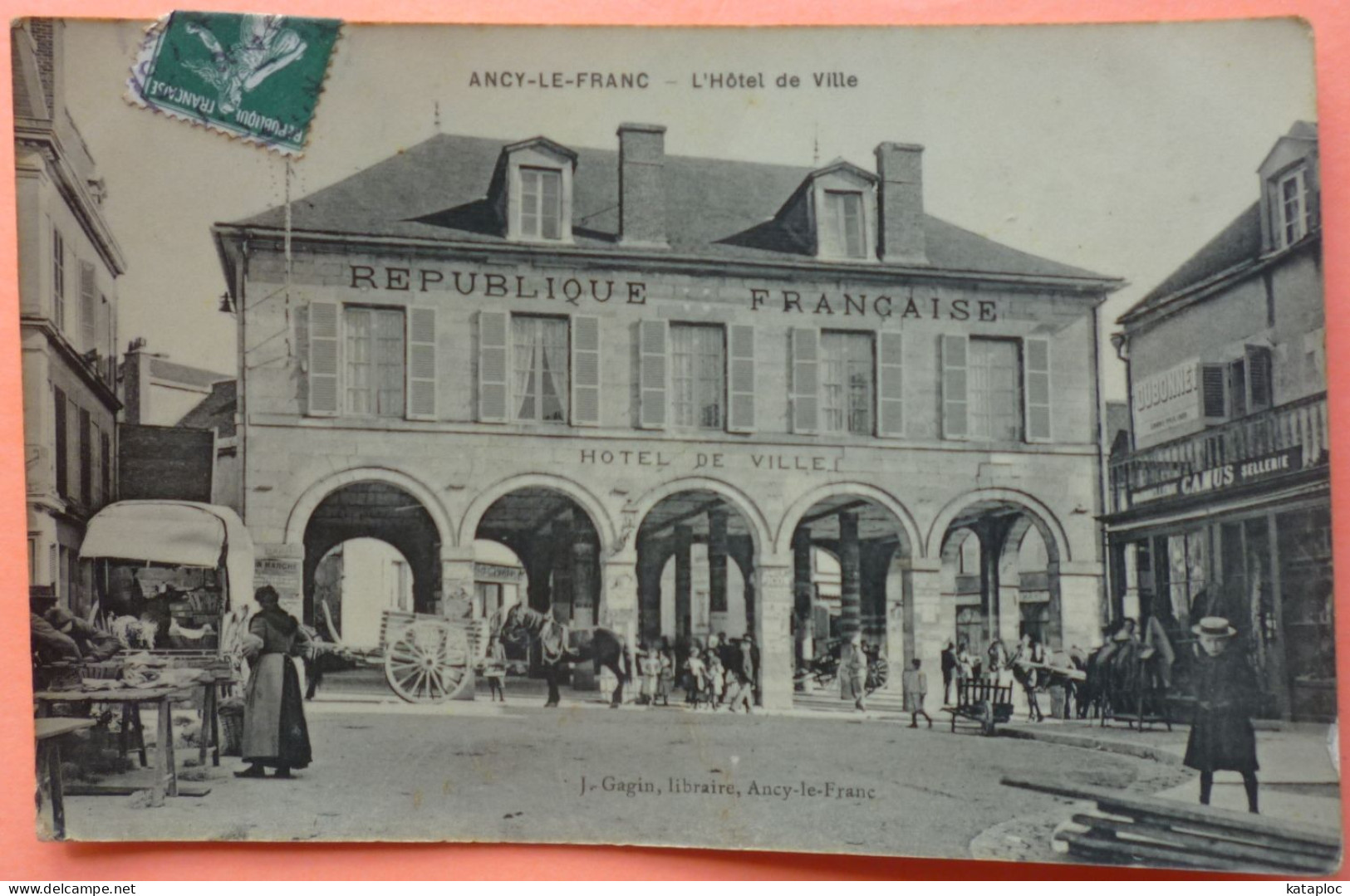 CARTE ANCY LE FRANC - 89 - L' HOTEL DE VILLE -2 SCANS-16 - Ancy Le Franc