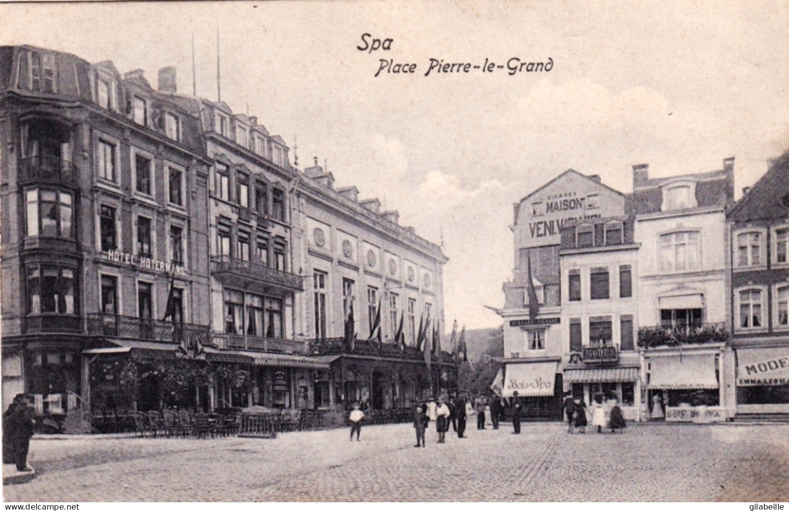 Liege - SPA -  Place Pierre Le Grand - Spa