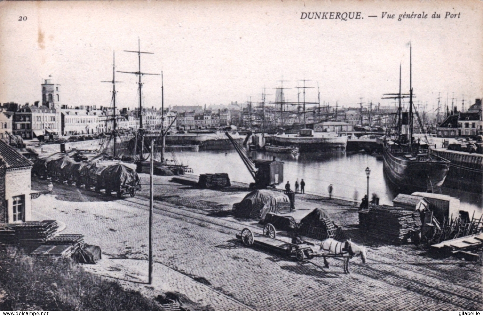 59 - DUNKERQUE - Vue Generale Du Port - Dunkerque