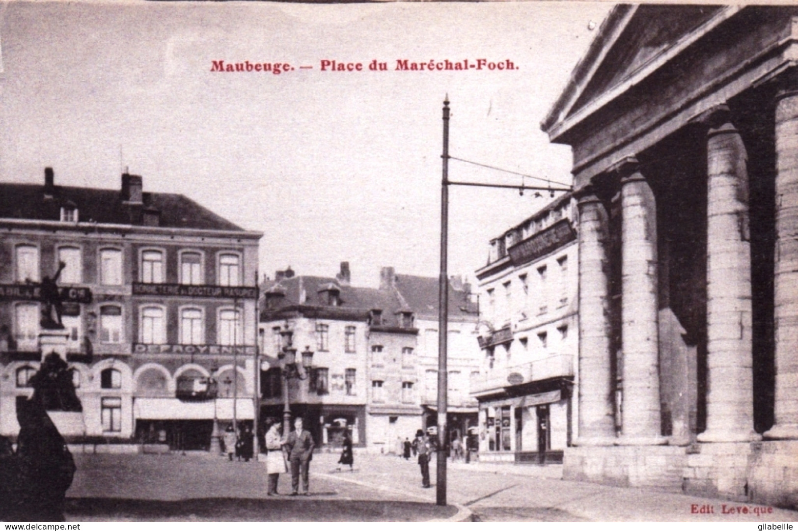 59 - MAUBEUGE -  Place Du Marechal Foch - Maubeuge