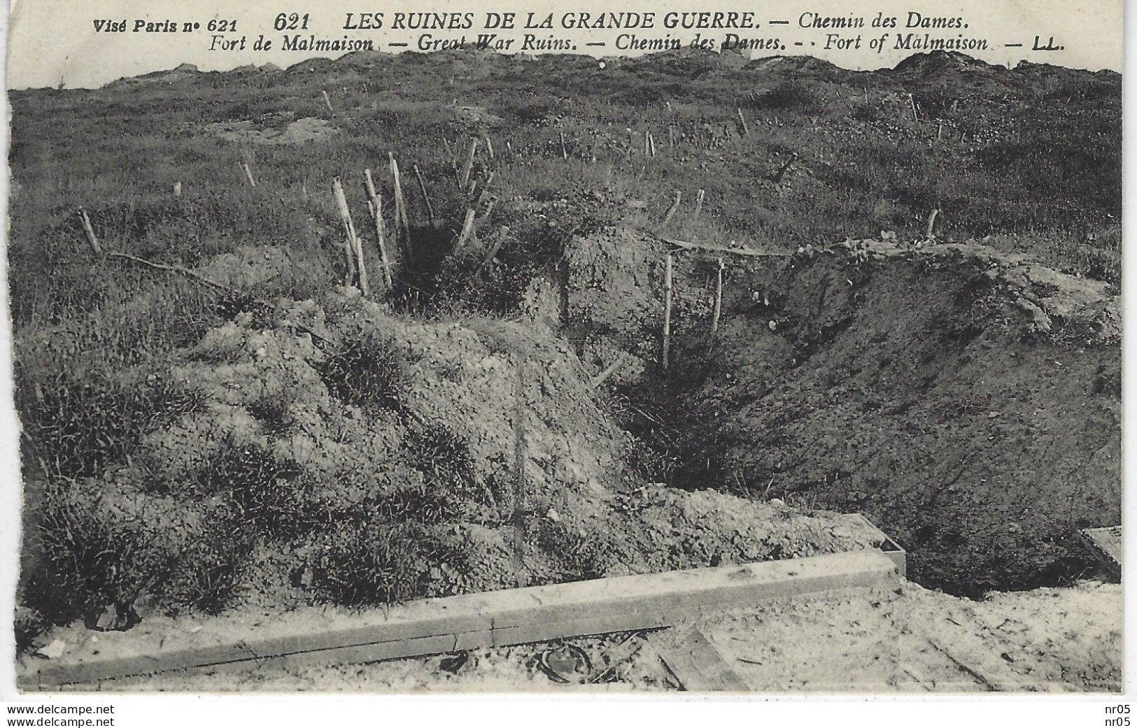 02 ( Aisne ) - LES RUINES De LA GRANDE GUERRE - Chemin Des Dames - Fort De Malmaison - Other & Unclassified