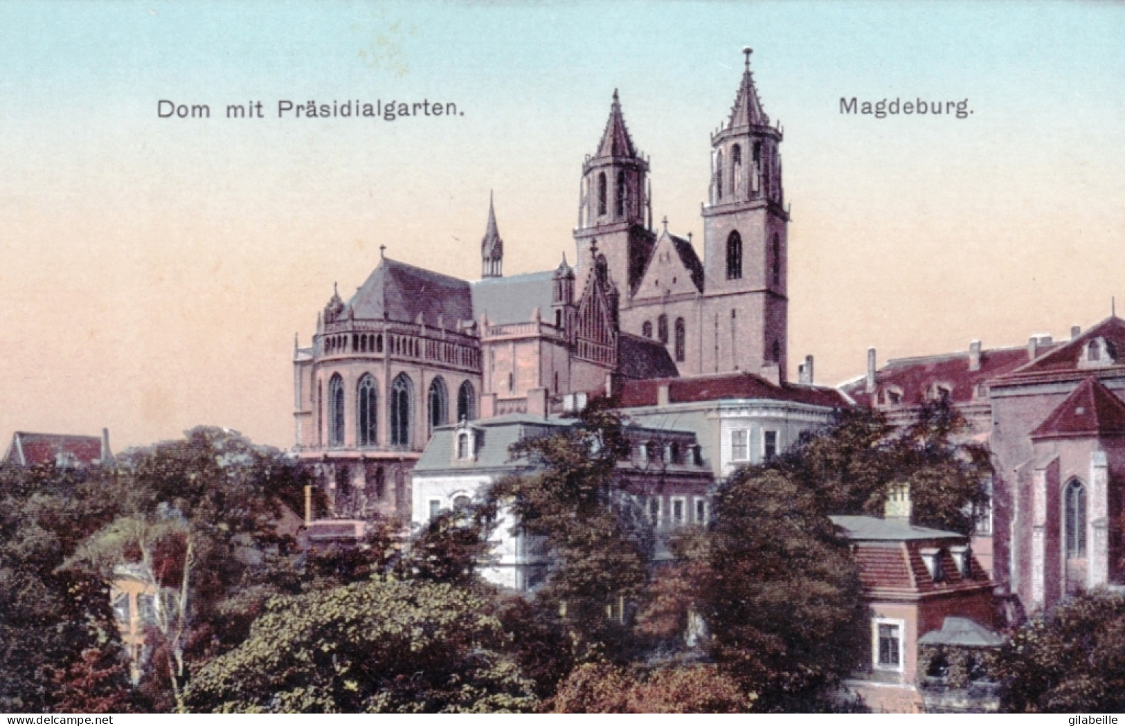 MAGDEBURG - Dom Mit Prasidialgarten - Magdeburg