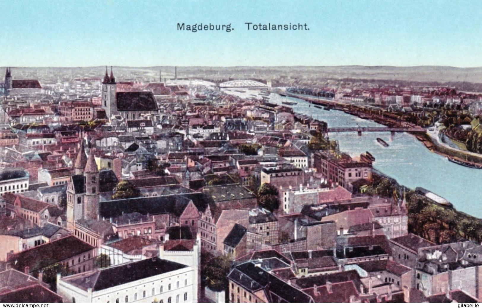 MAGDEBURG -  Totalansicht - Magdeburg