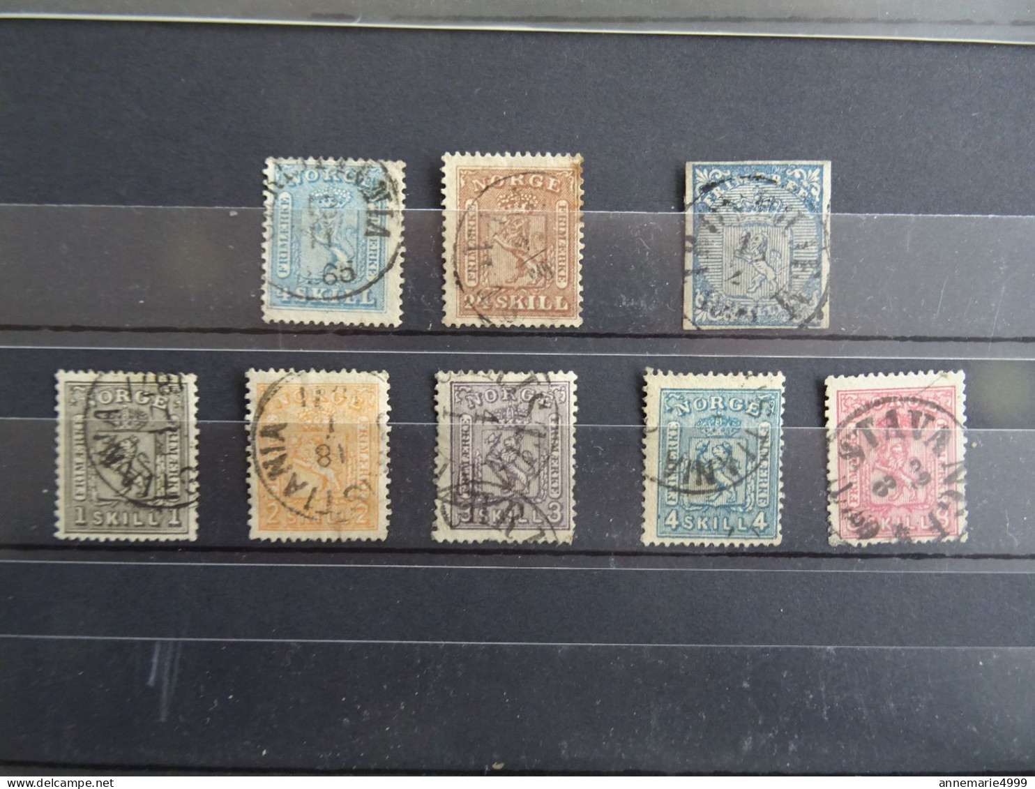 NORVEGE Beau Lot De Classiques Cote 612 €  Voir Scans - Used Stamps