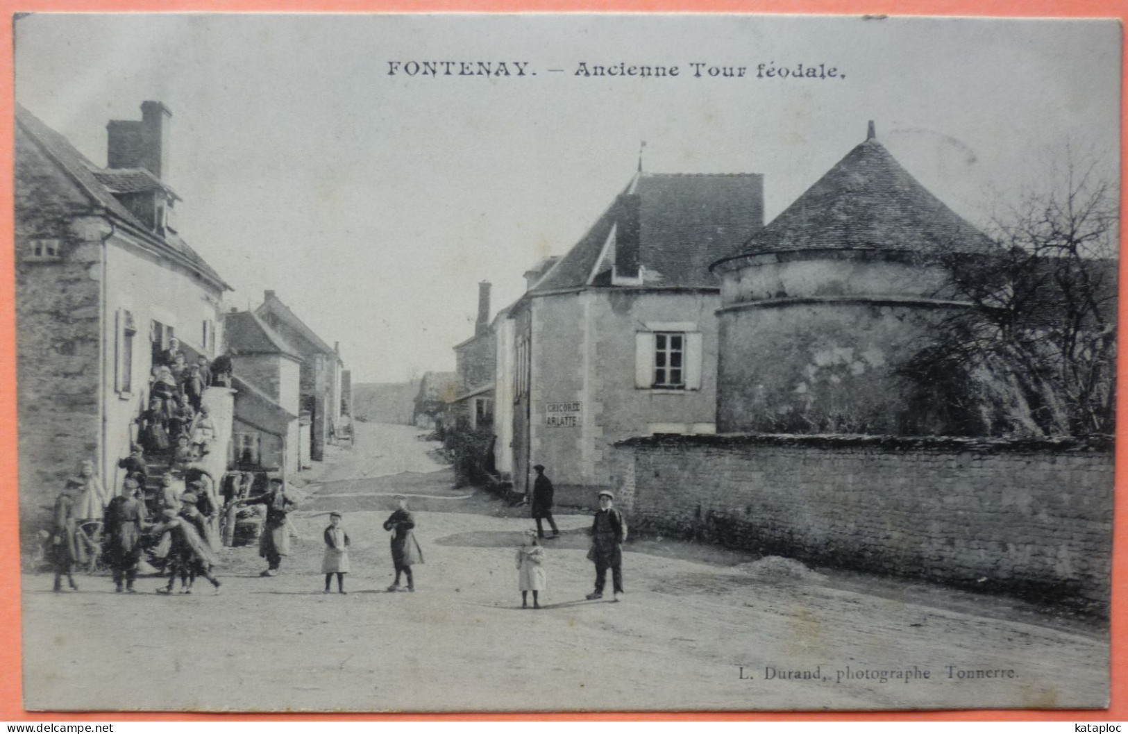 CARTE FONTENAY - 89 - ANCIENNE TOUR FEODALE -2 SCANS-16 - Andere & Zonder Classificatie