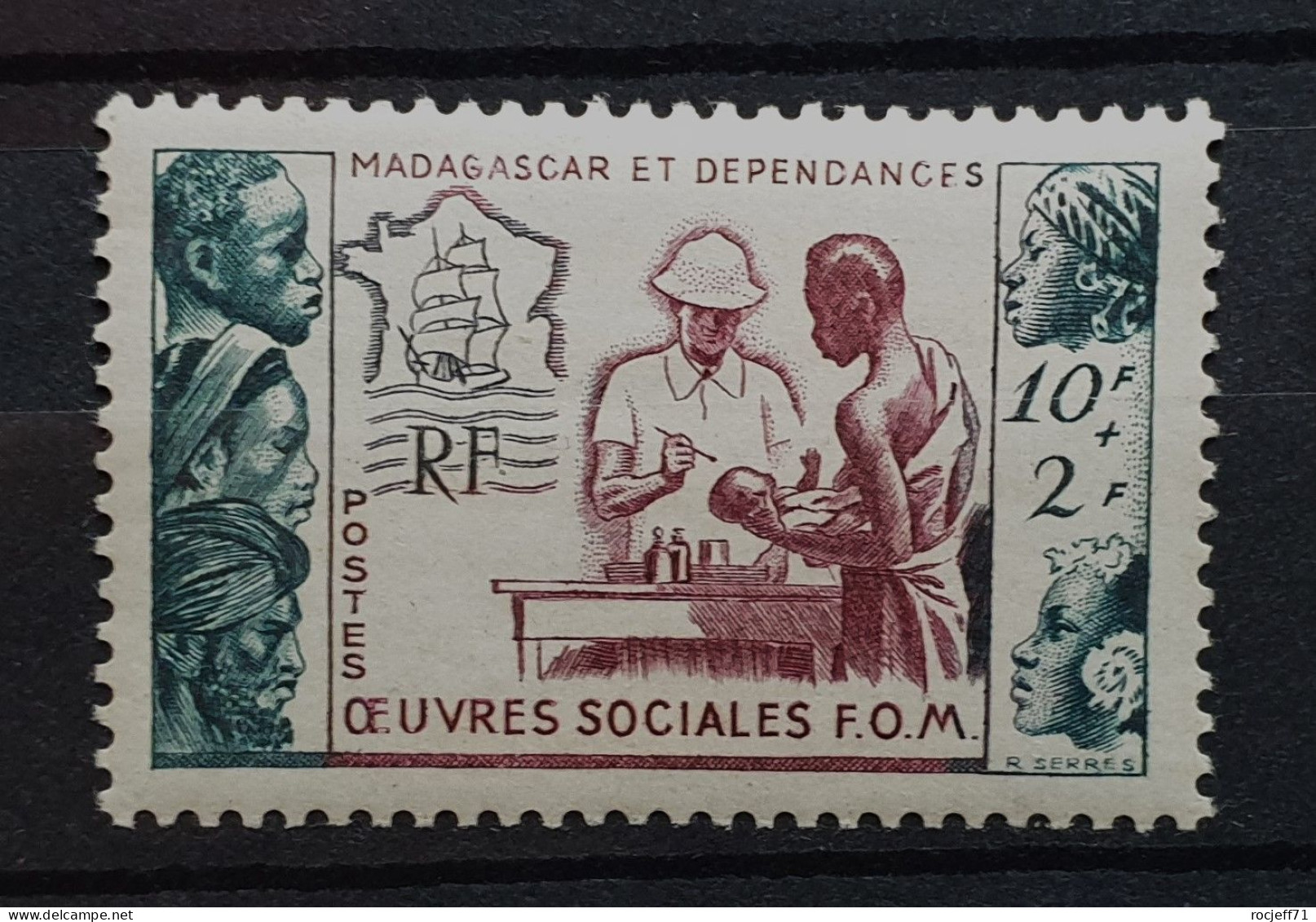 04 - 23 - Madagascar - N° 320 ** - MNH - - Unused Stamps