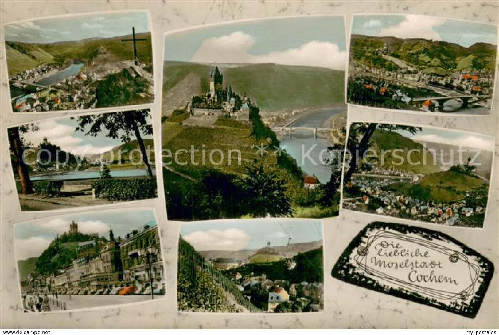 73778371 Cochem Mosel Schloss Moselpartien Panorama Cochem Mosel - Cochem