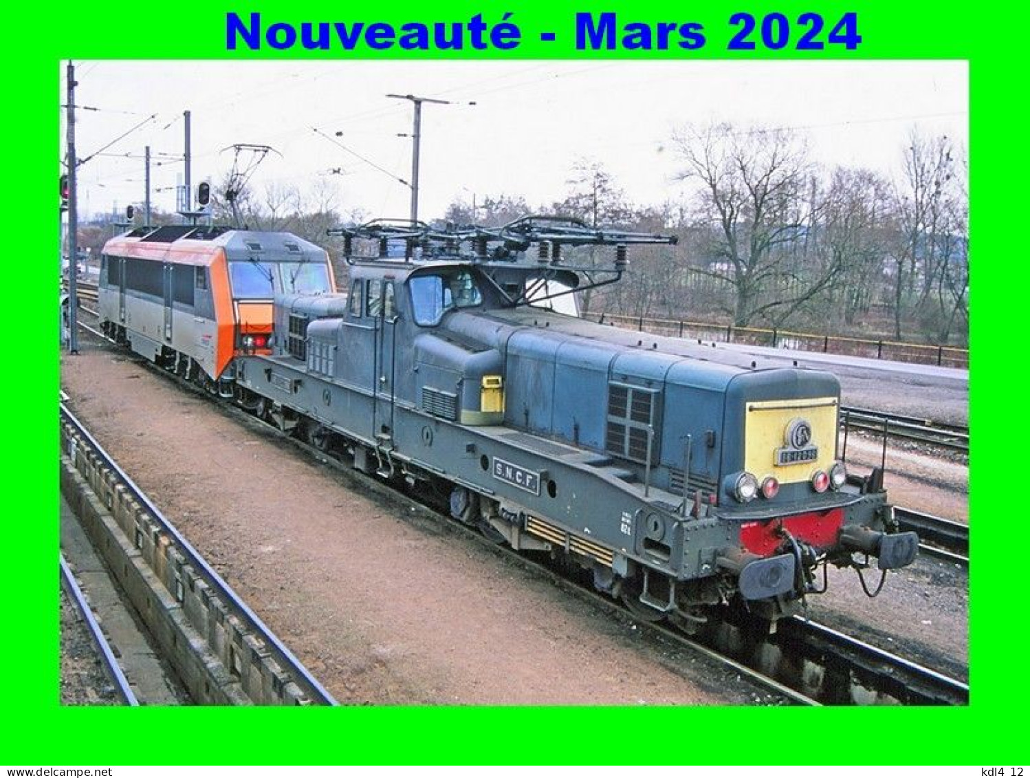 CFNEF 021 - Loco BB 12096 Au Dépôt De BLANVILLE - Commune De DAMELEVIERES Meurthe-et-Moselle - SNCF - Andere & Zonder Classificatie