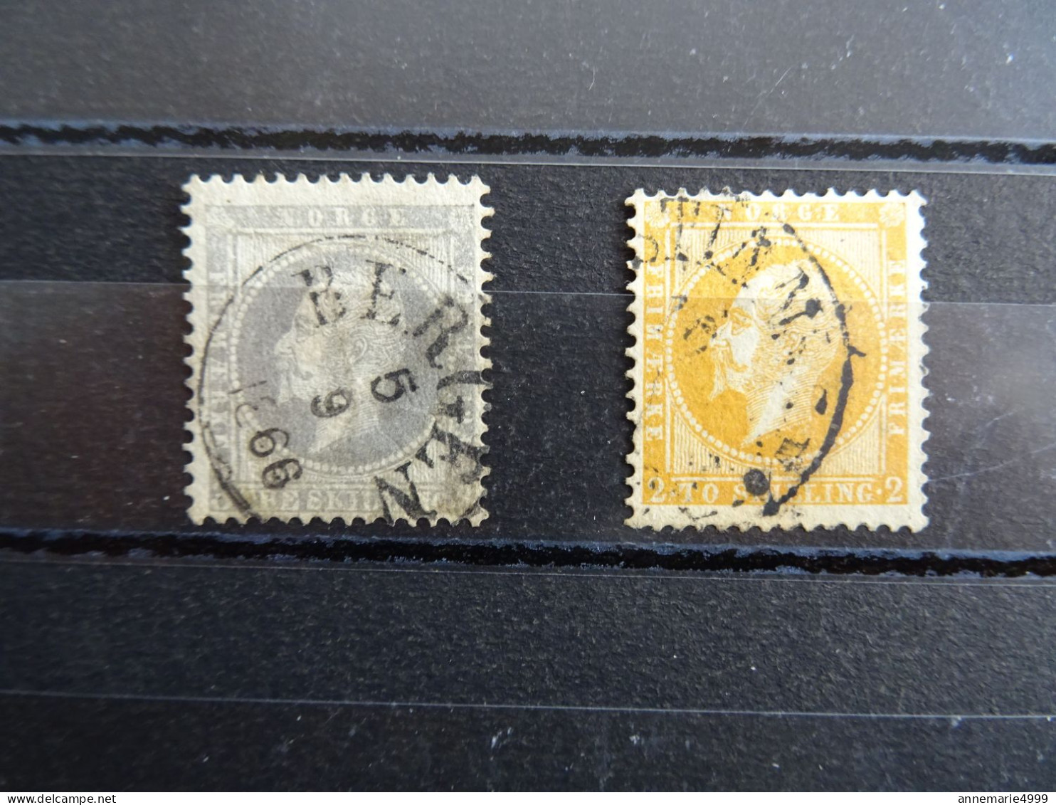 NORVEGE N° 2 Et 3 Cote 300 € Voir Scans - Used Stamps