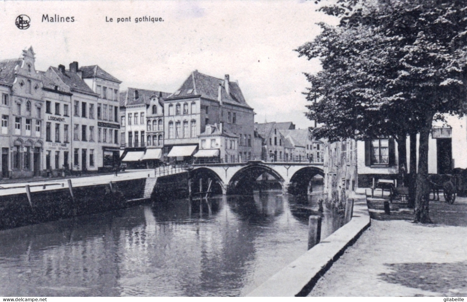 MALINES - MECHELEN -   Le Pont Gothique - Malines