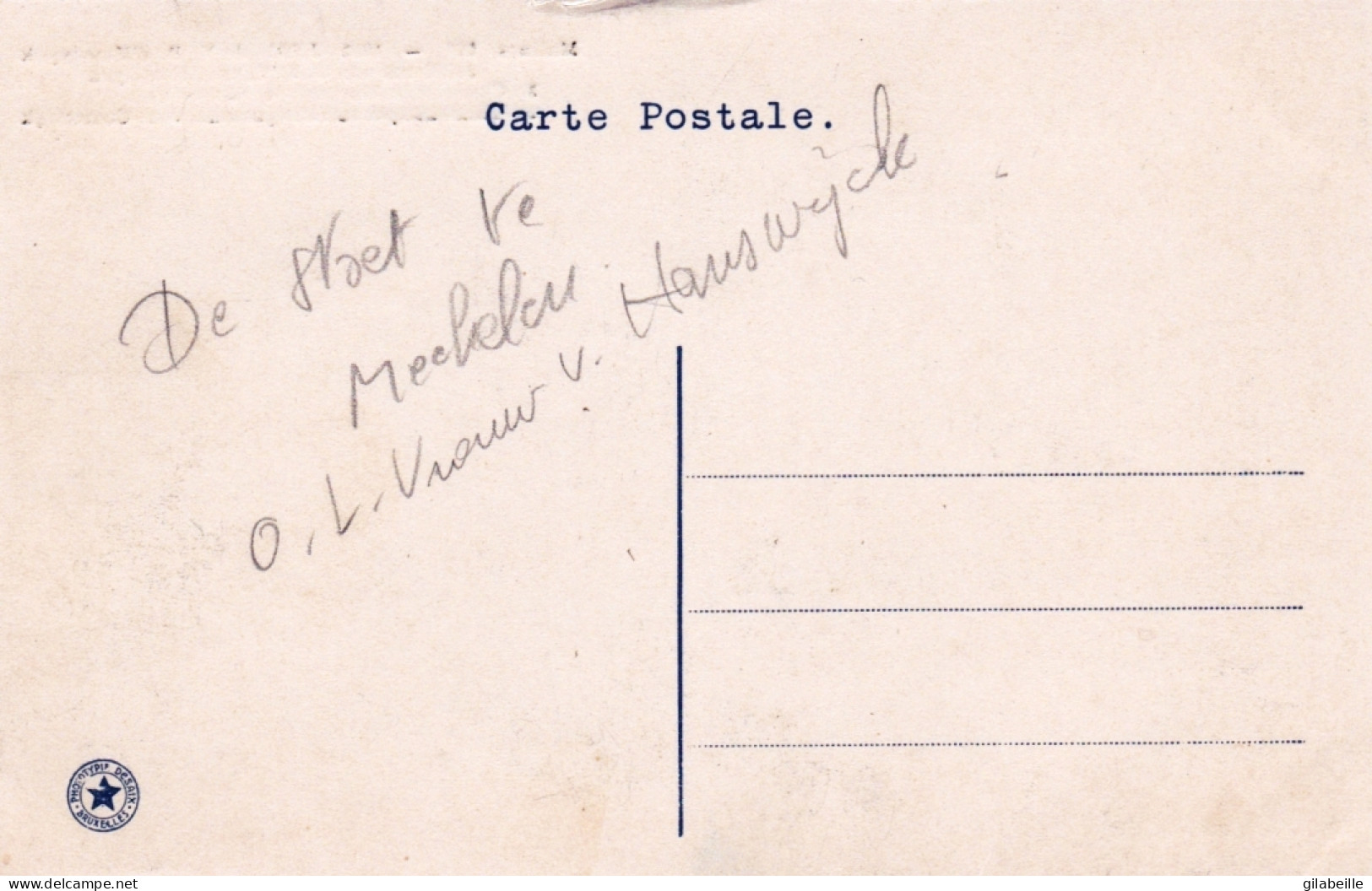 MALINES - MECHELEN - 1913 - Jubilé De N  D D'Hanswyck - Chapelle De Marguerite D'Autriche - Mechelen