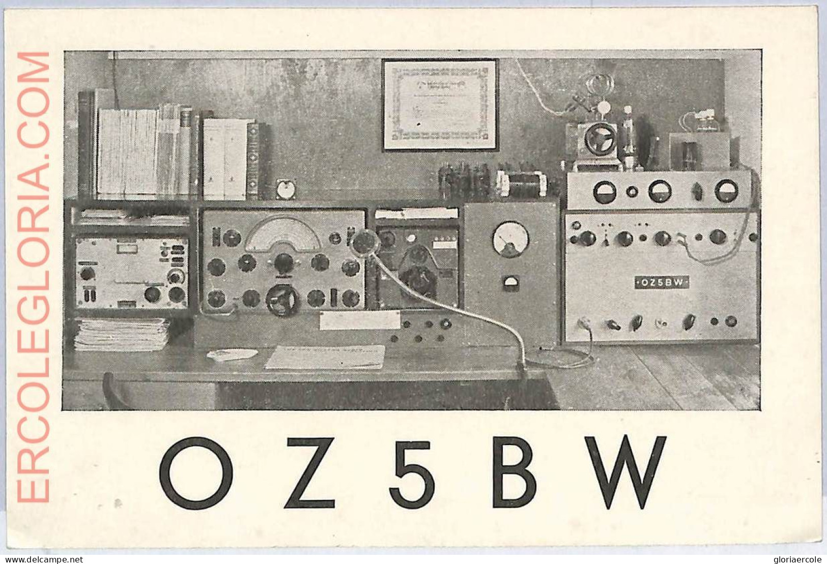 Ad9017 - DENMARK - RADIO FREQUENCY CARD -  1949 - Radio