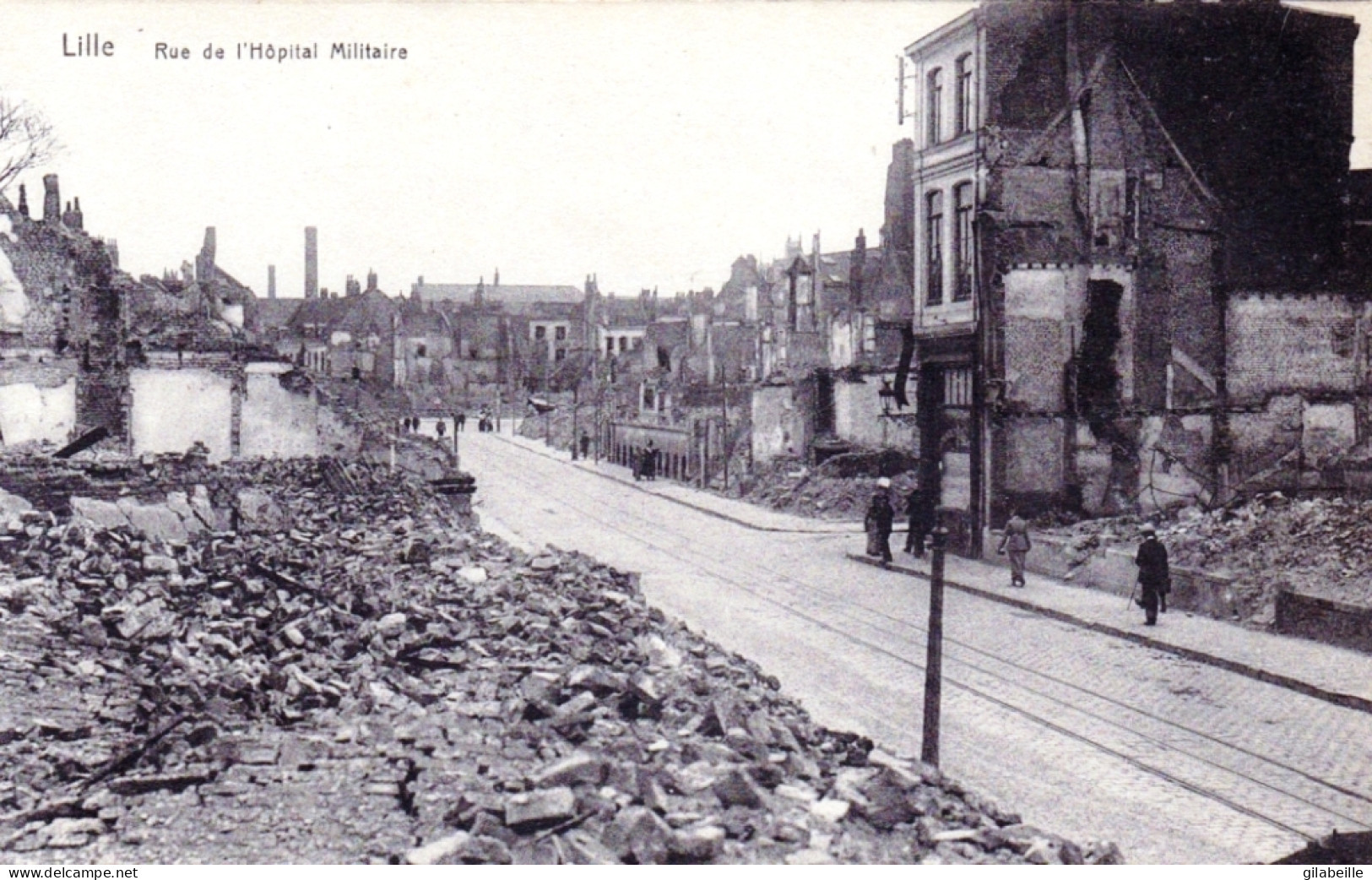 59 - LILLE - Rue De L'hopital Militaire - Lille